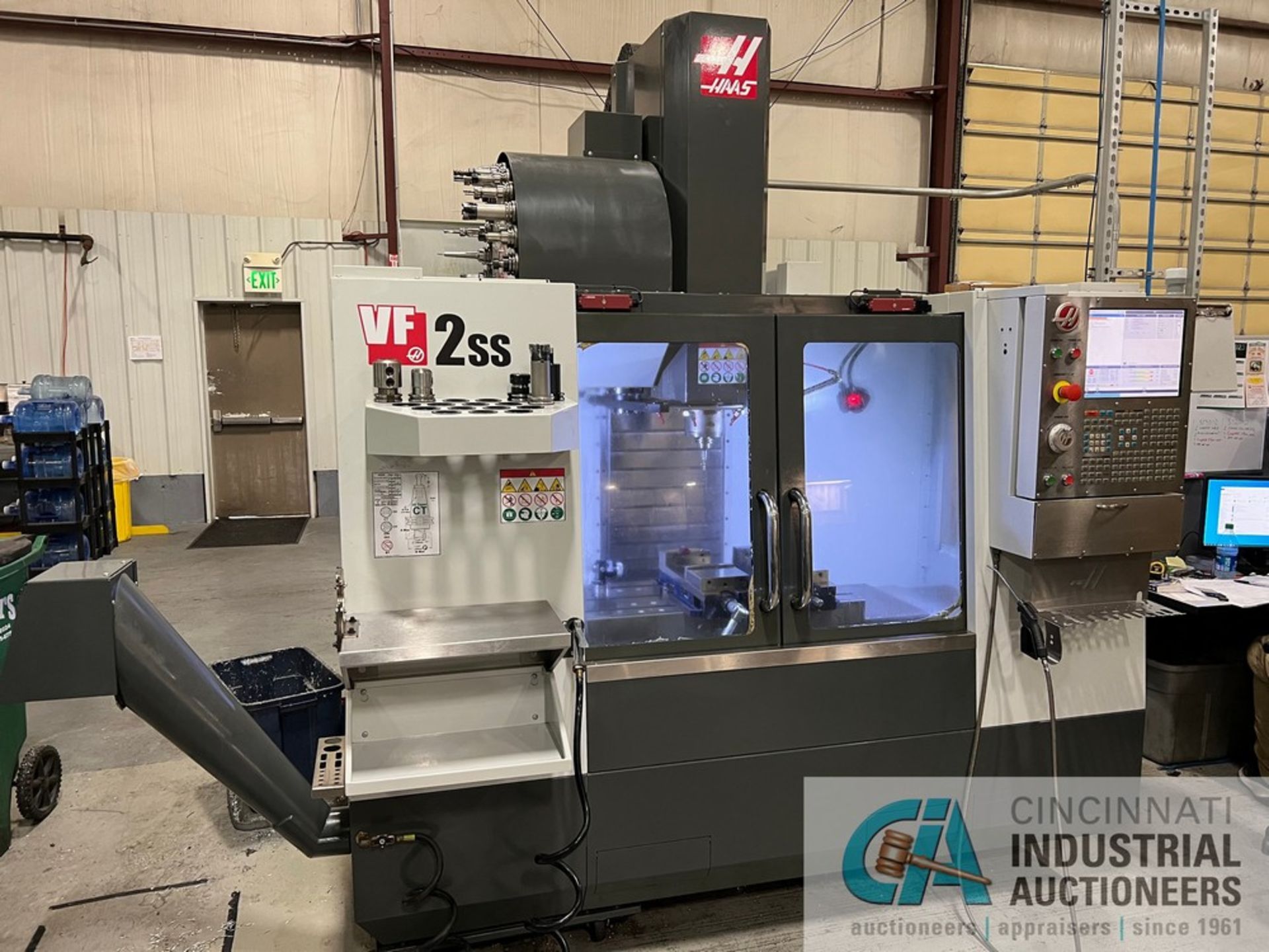 Haas Model VF-2SS CNC Vertical Machining Center (2016) 4,906 Cutting Hours Showing - Image 2 of 18