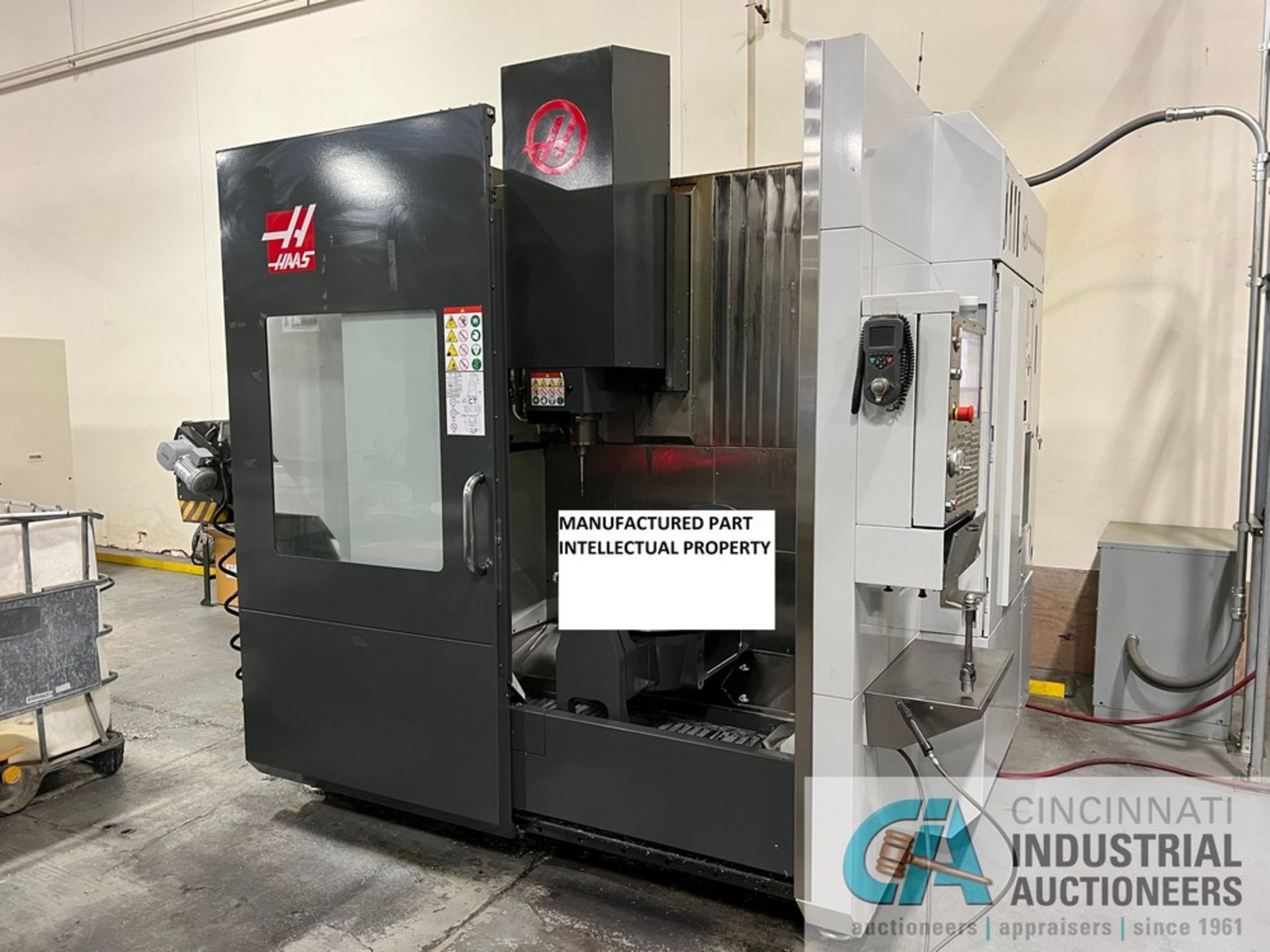 Haas Model UMC-750 Five-Axis CNC Universal Machining Center (2017) 6,578 Cutting Hours Showing