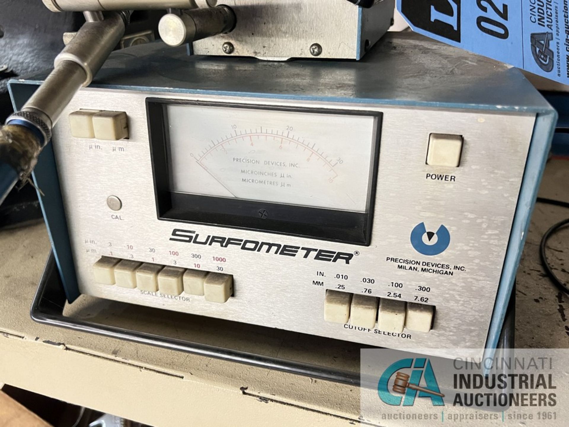 SURFOMETER SURFACE INSPECTION MACHINE