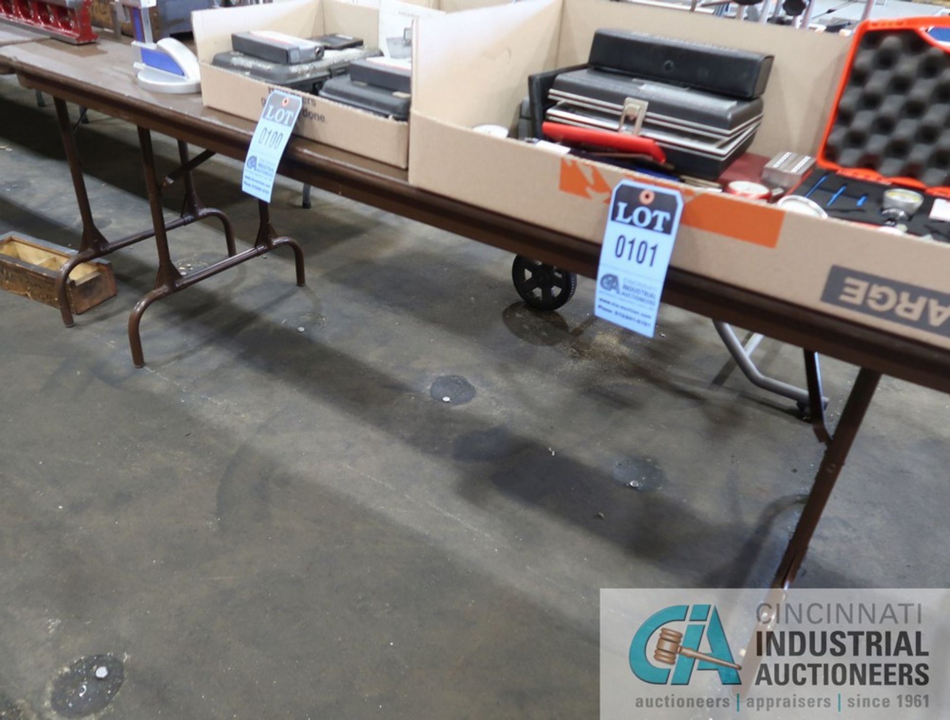 MISCELLANEOUS SIZE FOLDING TABLES **SPECIAL NOTICE - DELAYED REMOVAL - PICKUP 9-20-23** - Image 2 of 11
