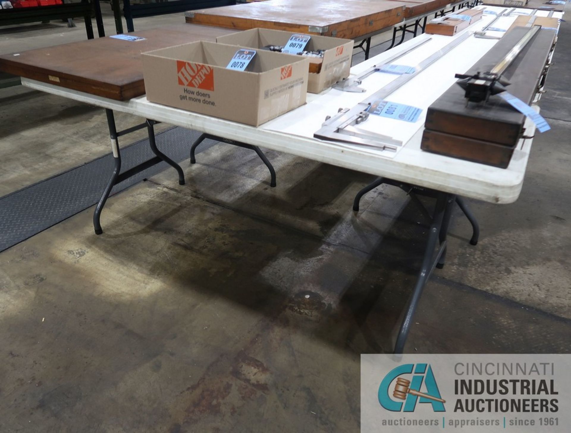 MISCELLANEOUS SIZE FOLDING TABLES **SPECIAL NOTICE - DELAYED REMOVAL - PICKUP 9-20-23** - Image 7 of 11