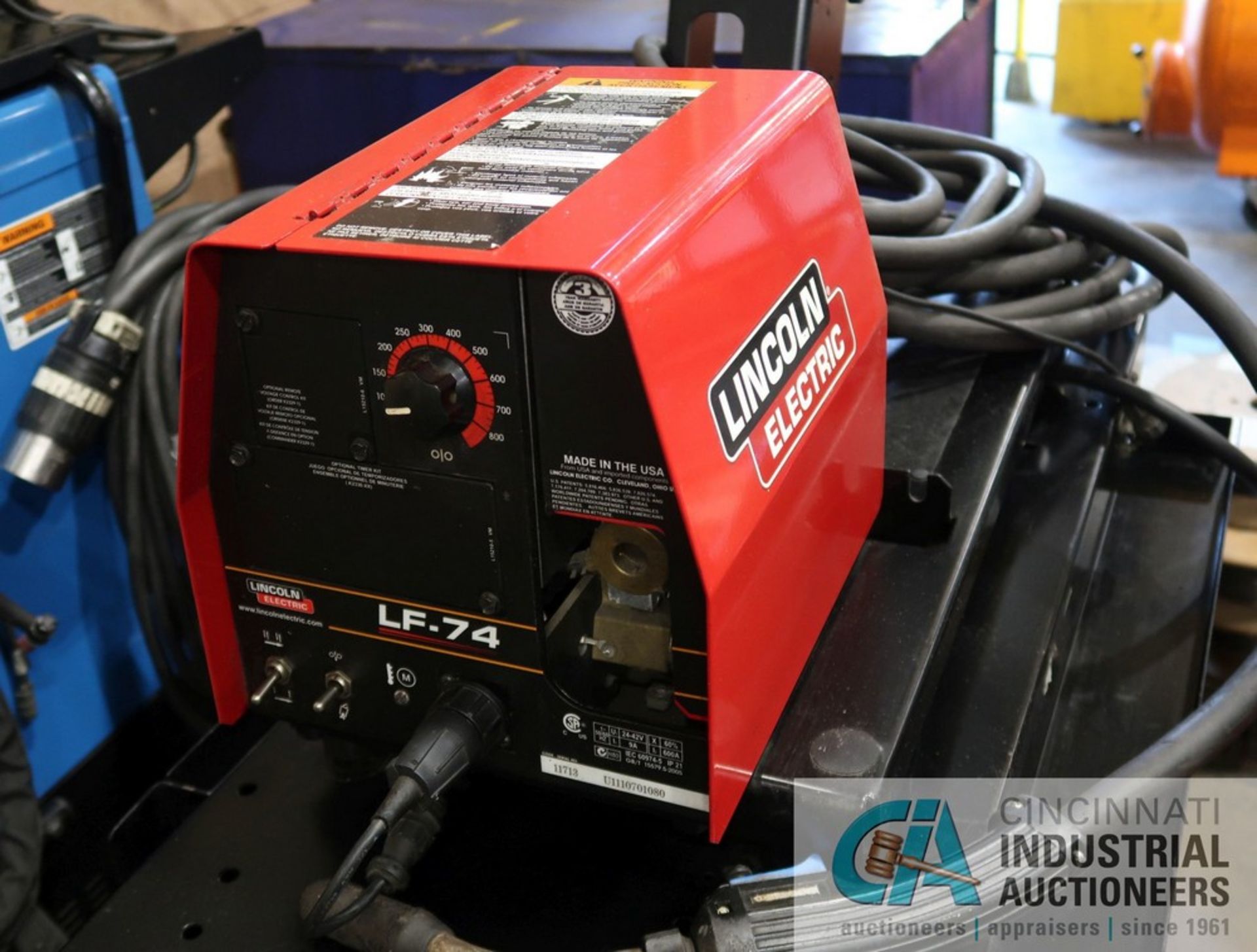 450 AMP LINCOLN ELECTRIC FLEXTEC 450 WELDING POWER SOURCE S/N U110613975 WITH LINCOLN ELECTRIC MODEL - Image 5 of 8