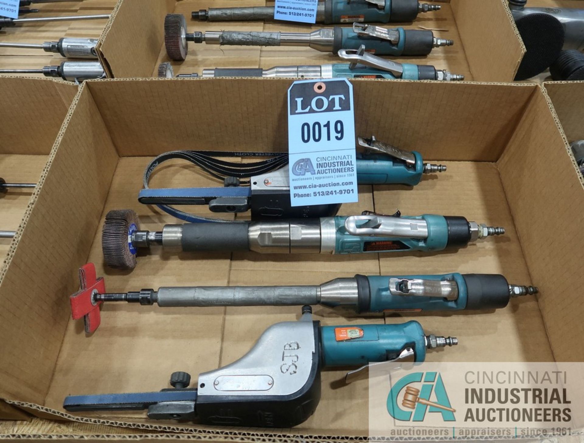 MISCELLANEOUS DYNABRADE PNEUMATIC HAND TOOLS