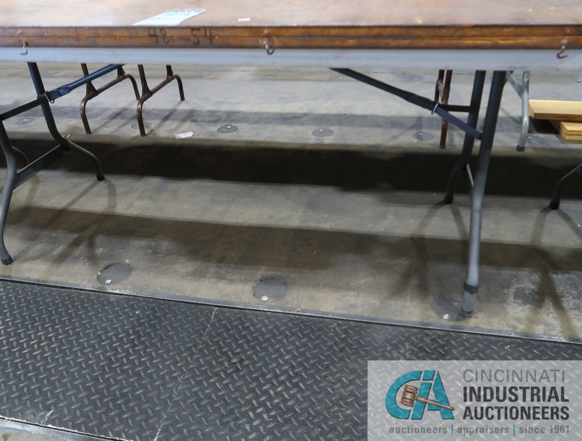 MISCELLANEOUS SIZE FOLDING TABLES **SPECIAL NOTICE - DELAYED REMOVAL - PICKUP 9-20-23** - Image 10 of 11