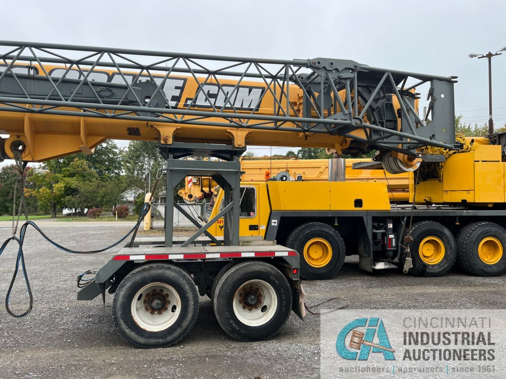 150 TON/1997 GROVE MODEL GMK 5150B TRUCK CRANE, VIN: 5310-8050, MERCEDES 442/6M 366 ENGINE; - Image 20 of 60