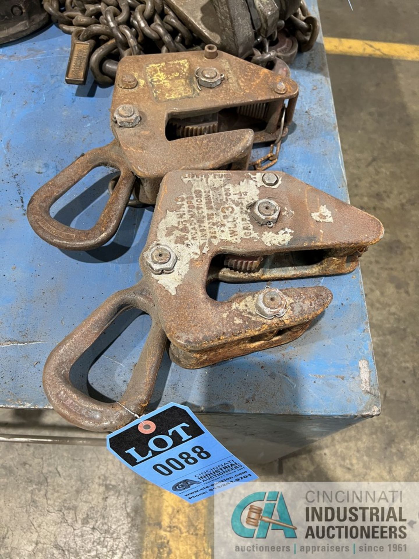 3 TON MERRILL PLATE CLAMP