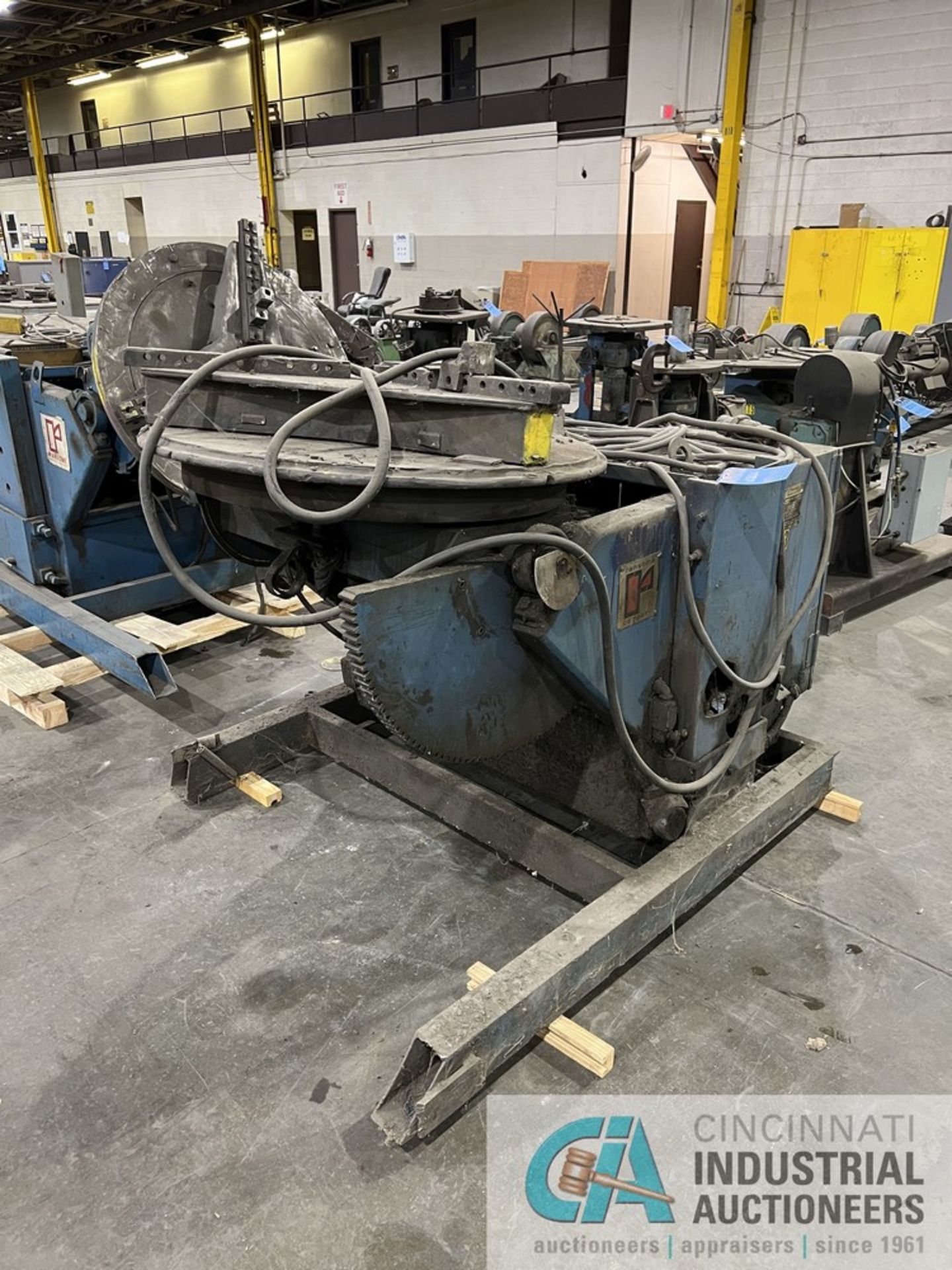 3,000 LB. RANSOME MODEL 30PA TILTING & ROTATING WELDING POSITIONER; S/N 1713451, 42" DIA. TABLE **