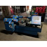 9" X 17" WELLS MODEL W-9-1 TWIN COLUMN HORIZONTAL BAND SAW; S/N W5168**For convenience, a loading