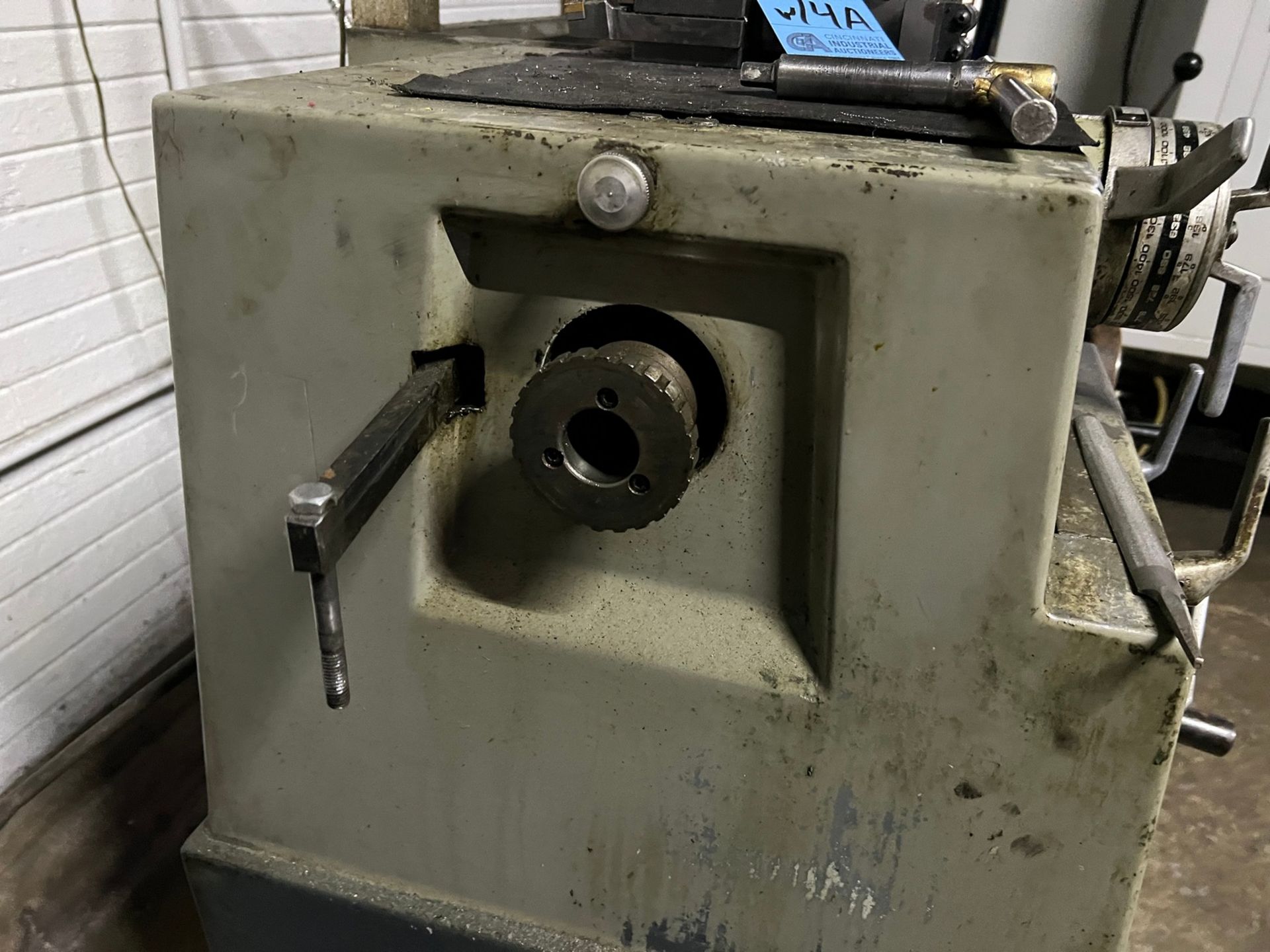 13" X 30" CLAUSING MODEL 1300 TURRET LATHE; S/N 130203, 8" THREE-JAW CHUCK**For convenience, a - Image 5 of 11