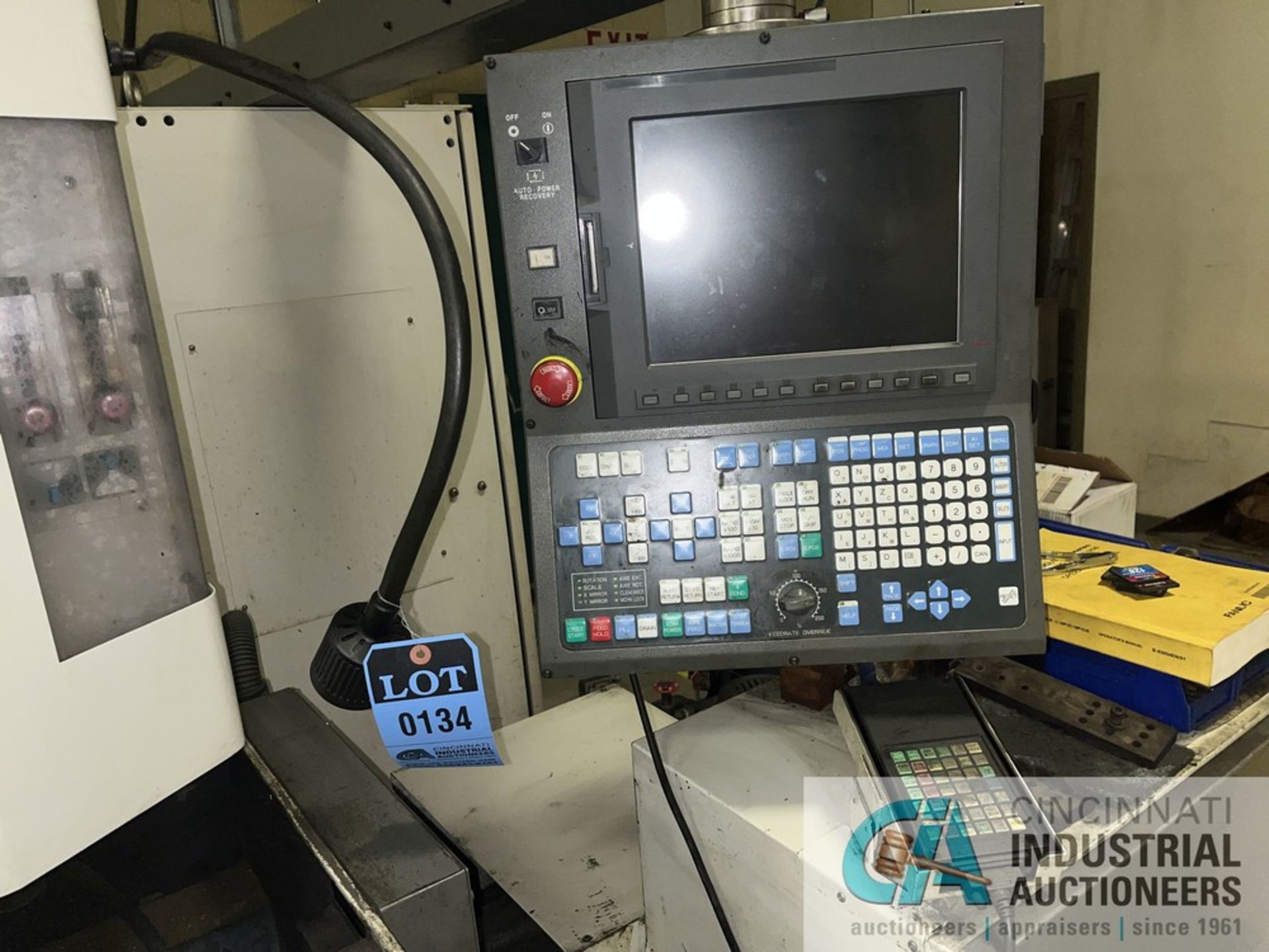 FANUC MODEL ROBOCUT A-OiC CNC WIRE EDM; S/N 043C0085 (NEW 2004), TABLE AREA 21" X 14", X-AXIS 12.5", - Image 6 of 11