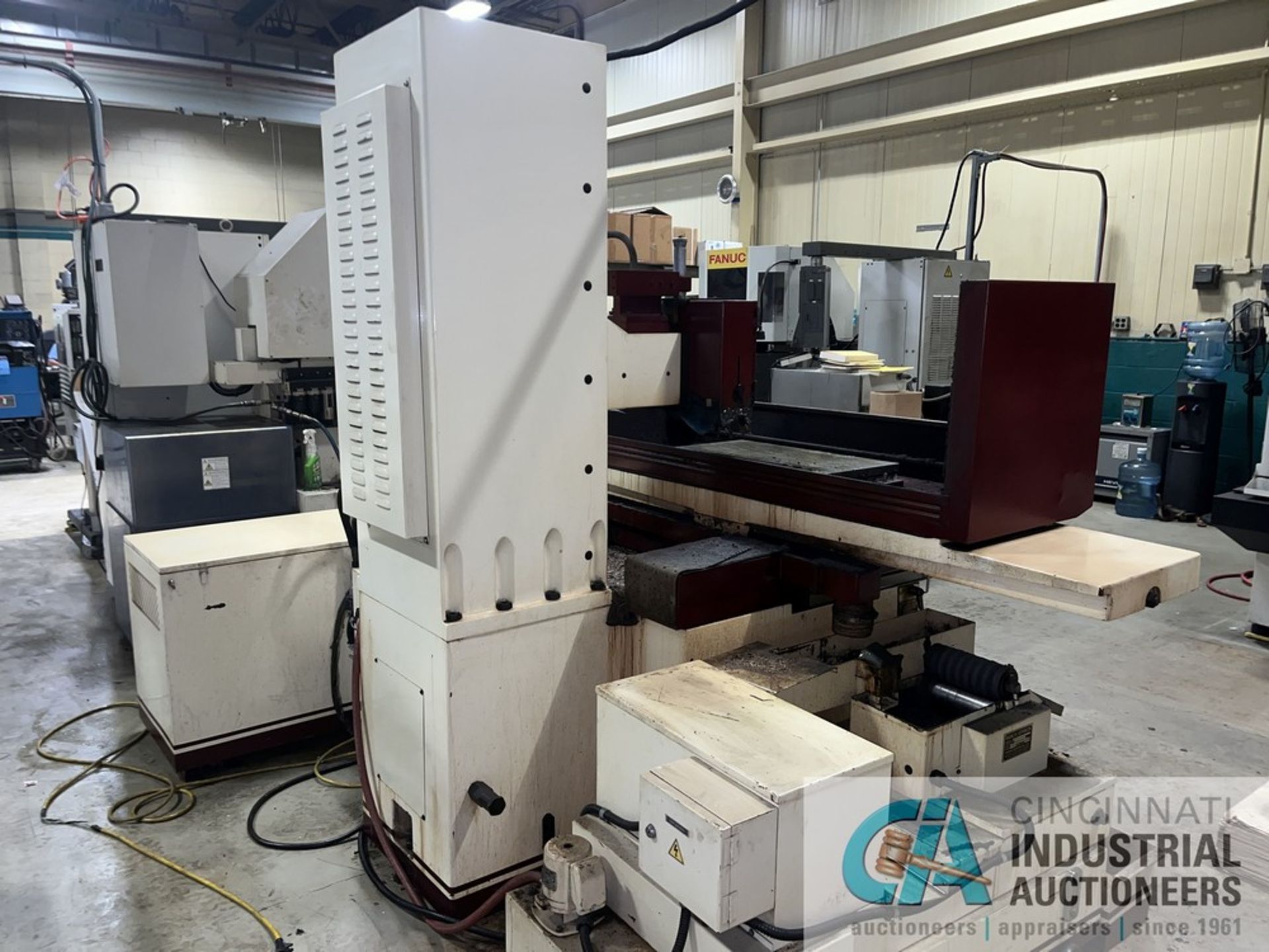 12" X 24" ACER MODEL SUPRA-1428AHR/AHD THREE AXIS AUTOMATIC HORIZONTAL SPINDLE SURFACE GRINDER; S/ - Image 4 of 14