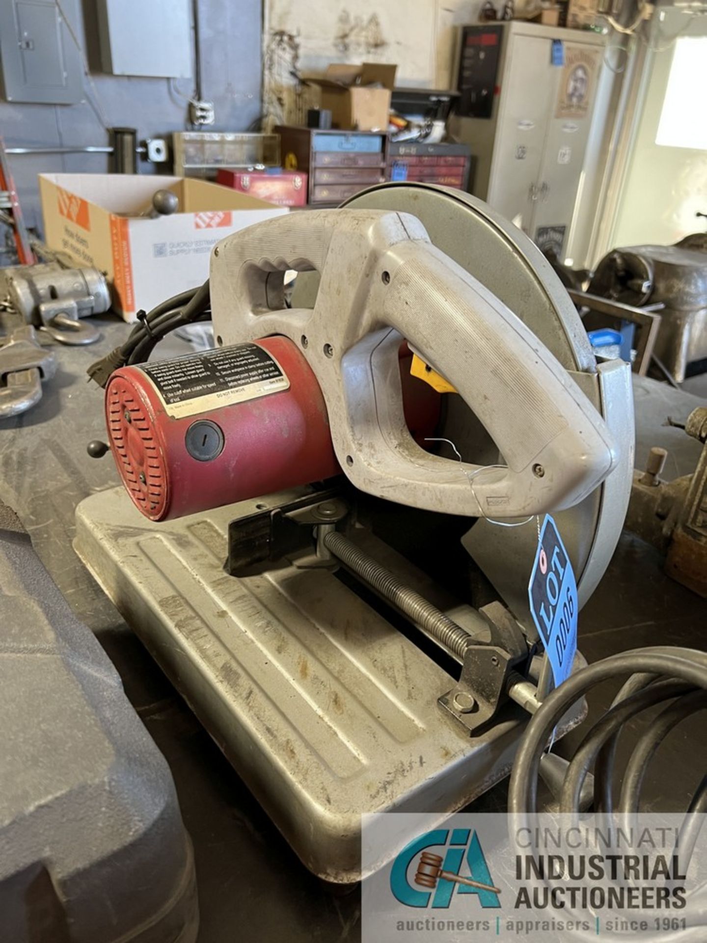 14" CHICAGO ELECTRIC CUT OFF SAW - Image 2 of 2