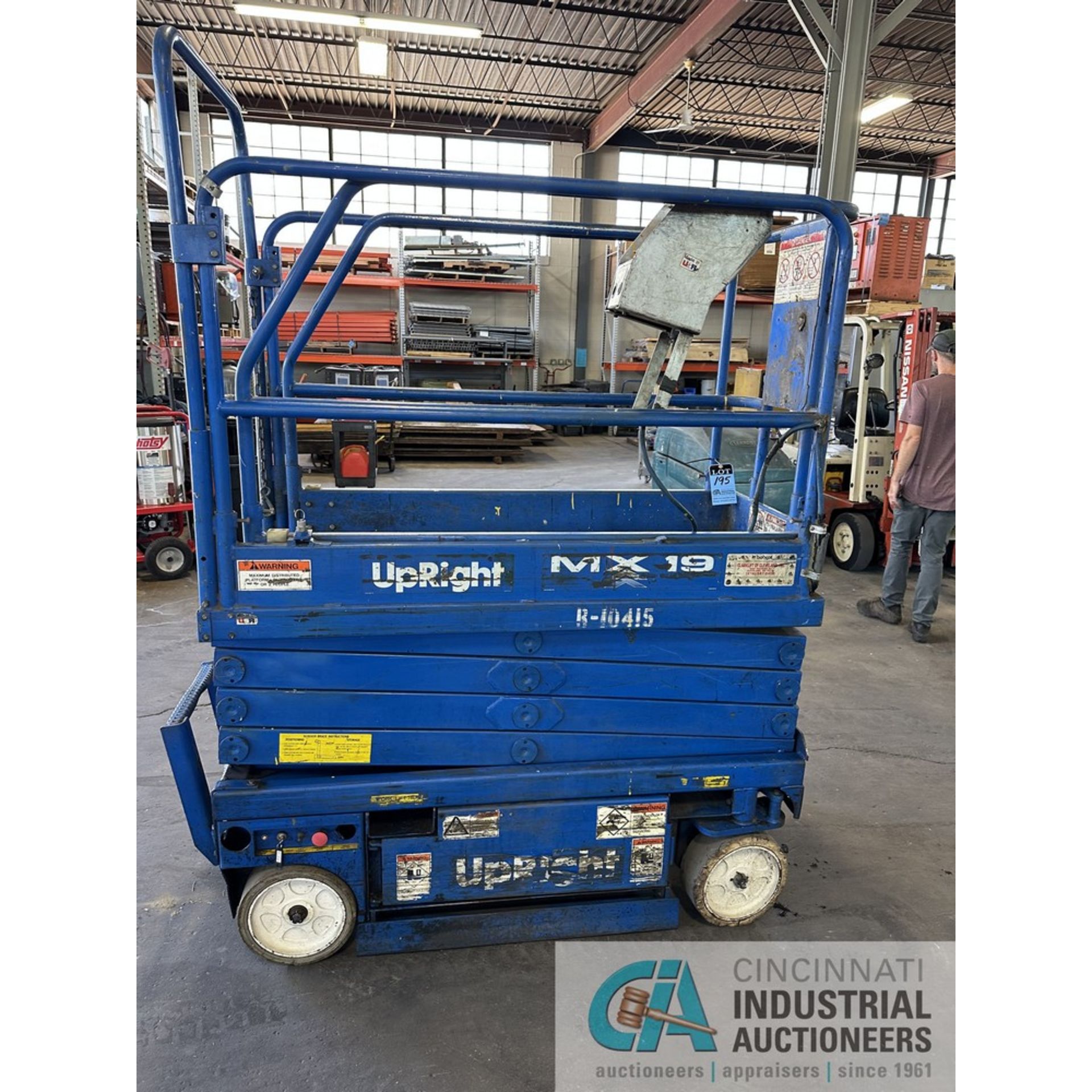12x4 Front Tire For Upright Scissor Lift - Fits MX15/MX19 Models (305x100) #504350-000