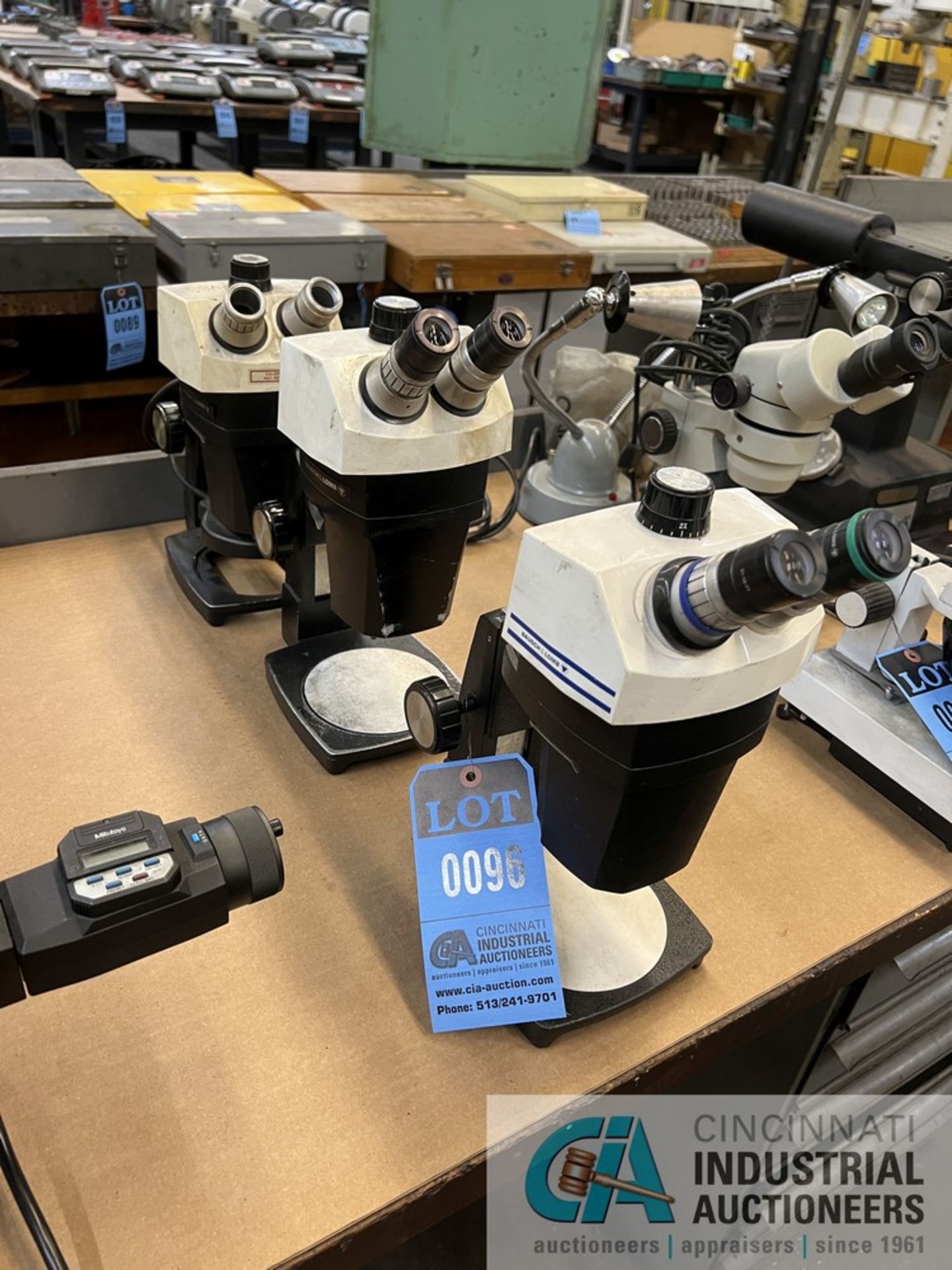 BAUSCH & LOMB STEROZOOM 7 MICROSCOPES