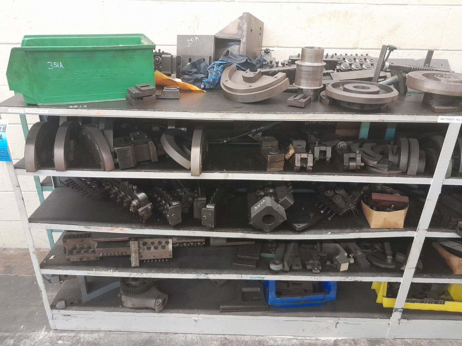 (LOT) MISCELLANEOUS TORIN V82 TOOLING INCLUDING CAMS, STRAIGHTENERS AND HARDWARE - Image 3 of 3