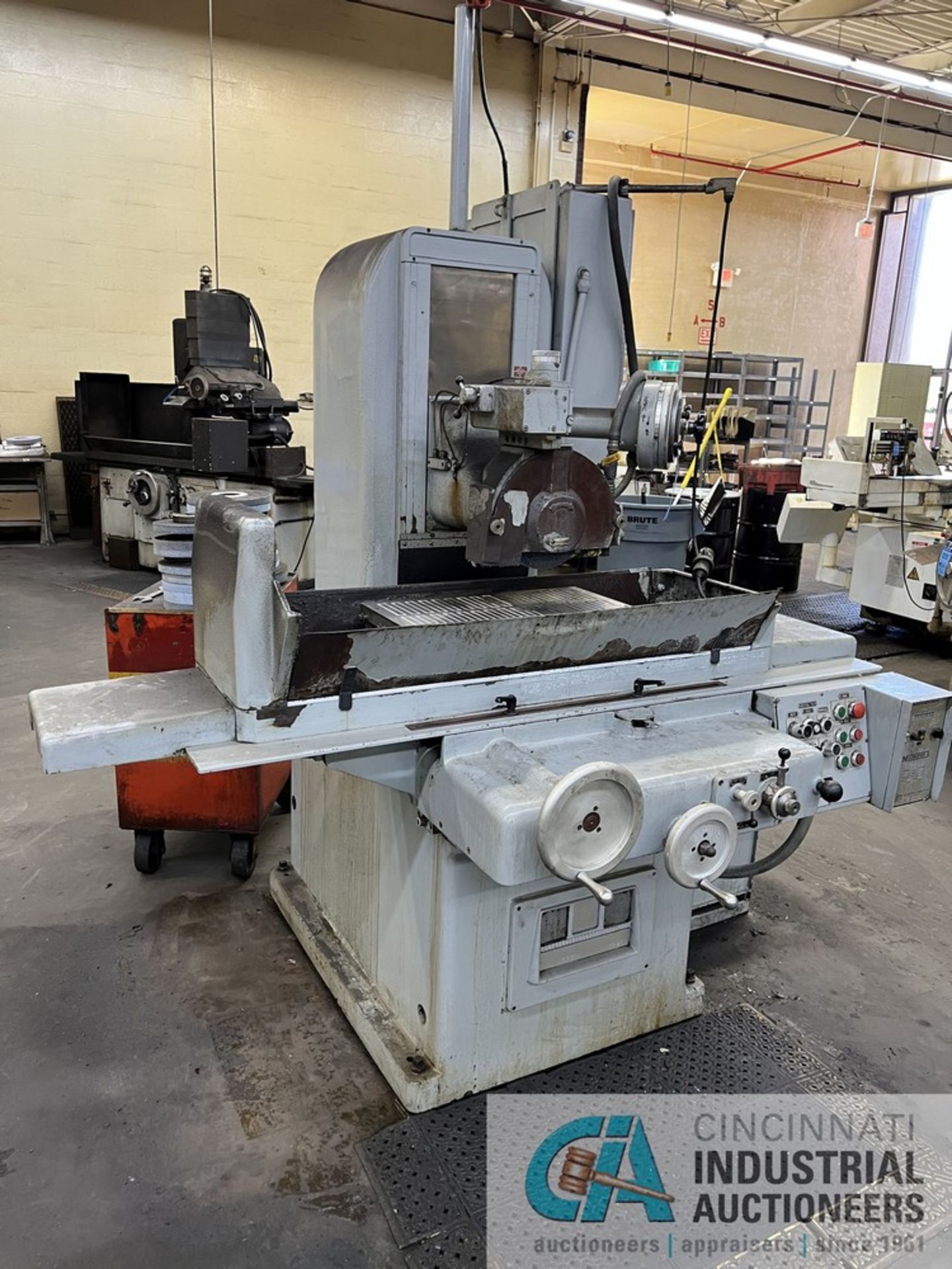 12" X 24" GALLMEYER AND LIVINGSTON MODEL 373 THREE AXIS AUTOMATIC HORIZONTAL SPINDLE SURFACE - Image 2 of 7