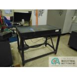 GRANITE INSPECTION TABLE, 26" X 47" X 4" THICK