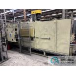 WISCONSIN OVEN CORP MODEL TOP FLOW / E8.5 ELECTRIC CONTINUOUS BELT ELECTRIC OVEN; S/N 02288A1008,