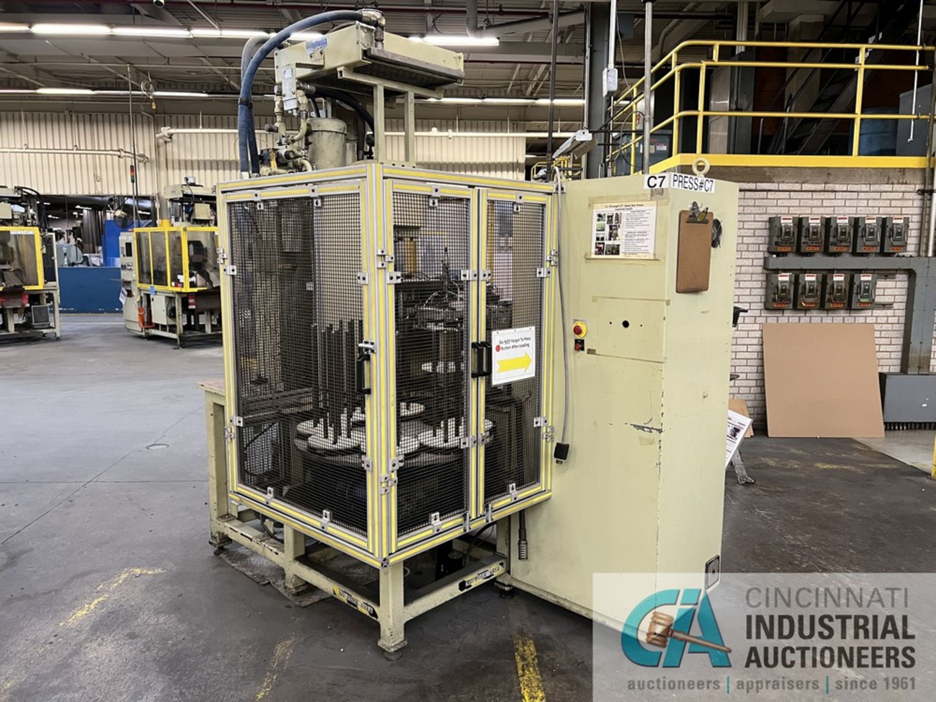 ABACUS AUTOMATION MODEL 2296 HEAT SET PRESS LINE; S/N 01430, CONSISTING OF AIR HYDRAULICS MODEL - Image 3 of 15