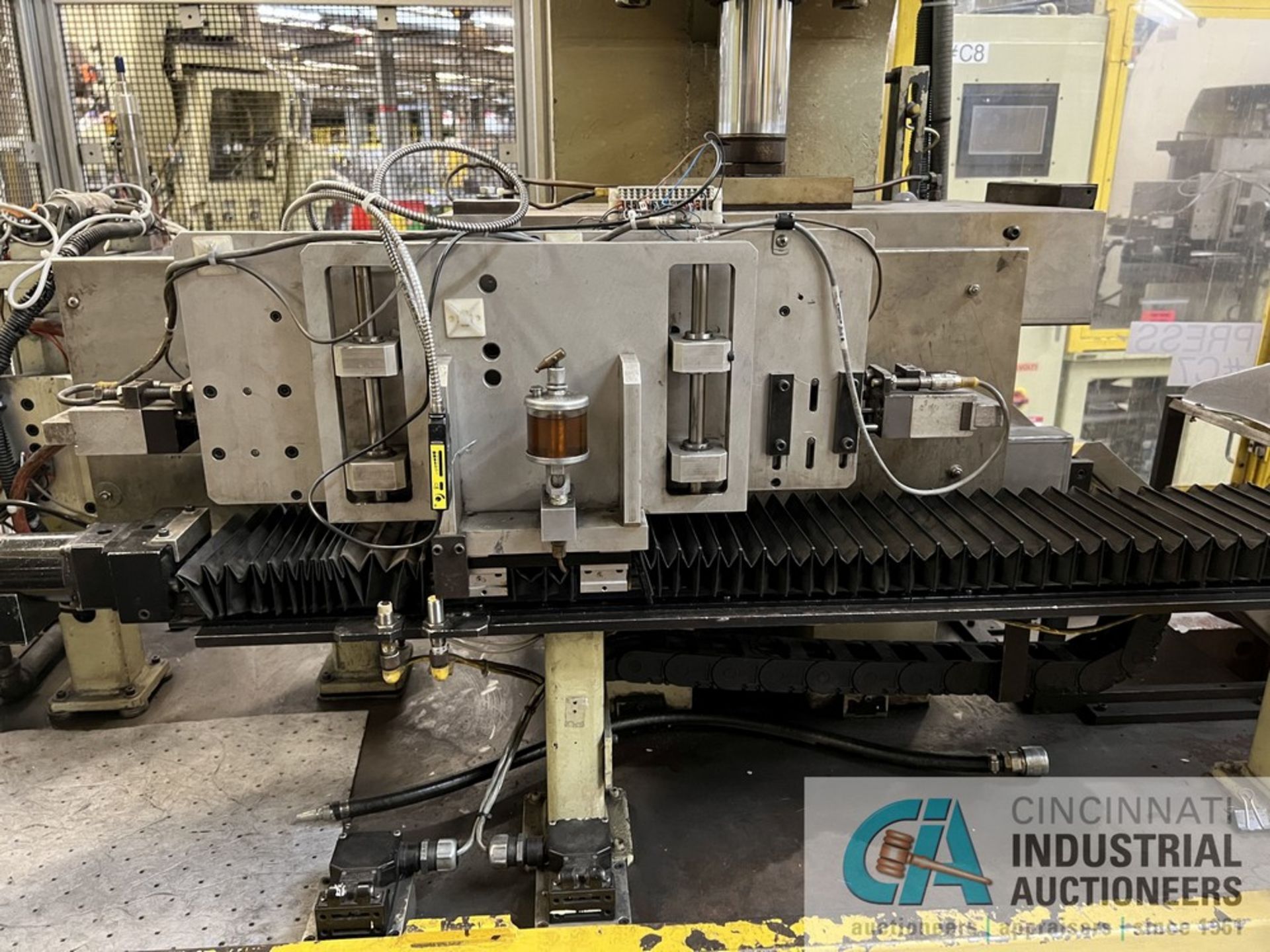 ABACUS AUTOMATION MODEL 2296 HEAT SET PRESS LINE; S/N 01430, CONSISTING OF AIR HYDRAULICS MODEL - Image 11 of 15
