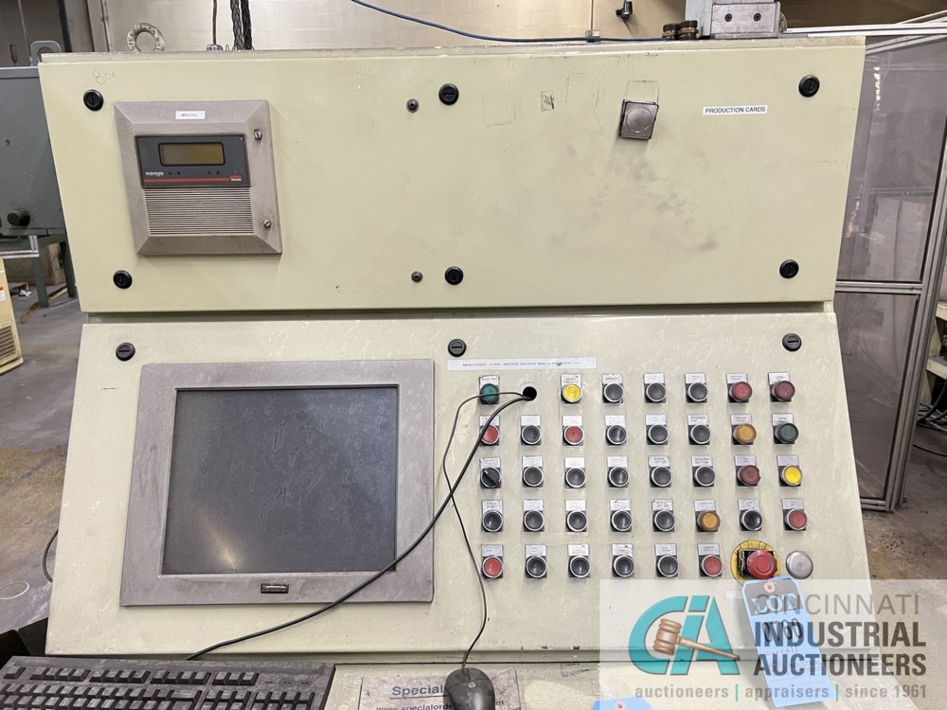 OVERALL DIE QUENCH LINE - LOTS 755-759 INCLUDING MIRAGE CENTRAL CONTROL PANEL - Image 2 of 4