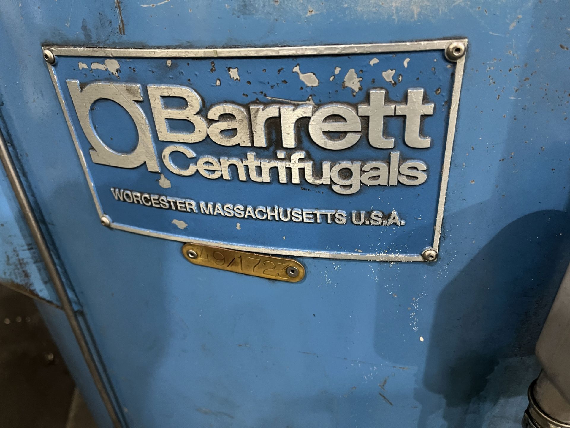 BARRETT PARTS SPINNER; S/N 11000515-WD 30" WIDE X 16-1/2" DEEP BASKET AREA - Image 10 of 11