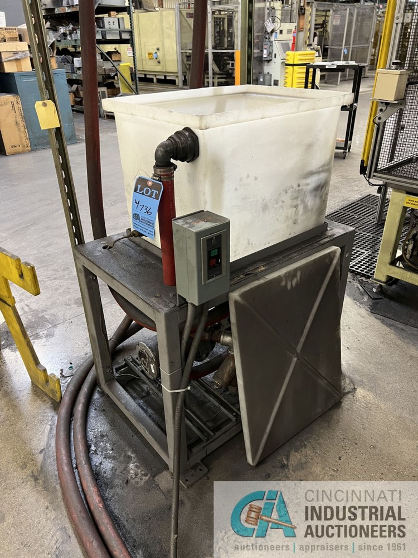 100 KW THERMATOOL RADYNE MODEL CFM3-1006460 INDUCTION HEATER; S/N 2778, 2-STATION HEAT STATION AND - Image 6 of 11
