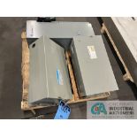 GOULD AND ITE FUSIBLE SWITCH PLUGS; ALLEN BRADLEY ELECTRIC BOX