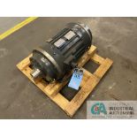 10 HP SWECO ELECTRIC MOTOR; S/N E10C17053-01-09-17, FRAME 256T, 3/60/460 VOLT