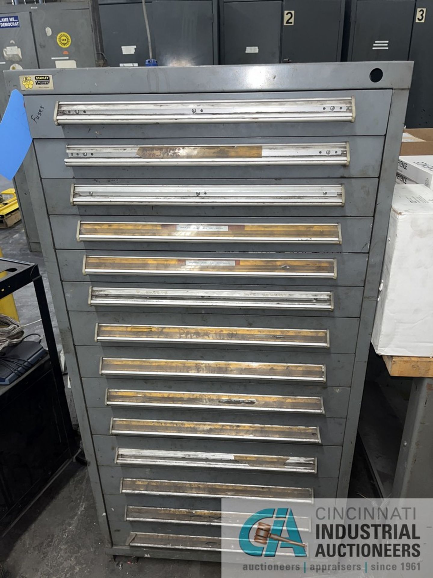 14-DRAWER VIDMAR ROLLER BEARING TOOL CABINET - Image 2 of 5