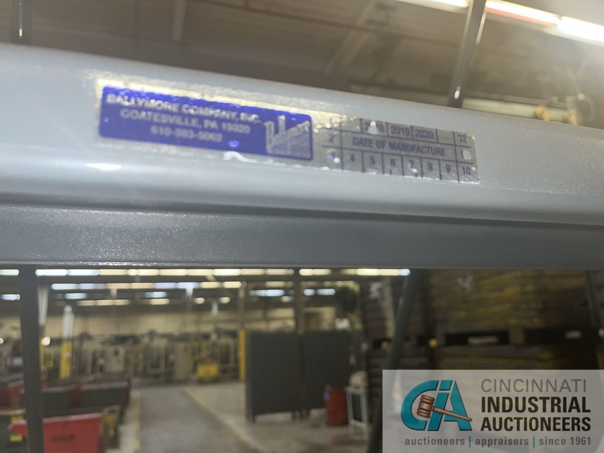 100" BALLYMORE PORTABLE SHOP LADDER - Image 8 of 9