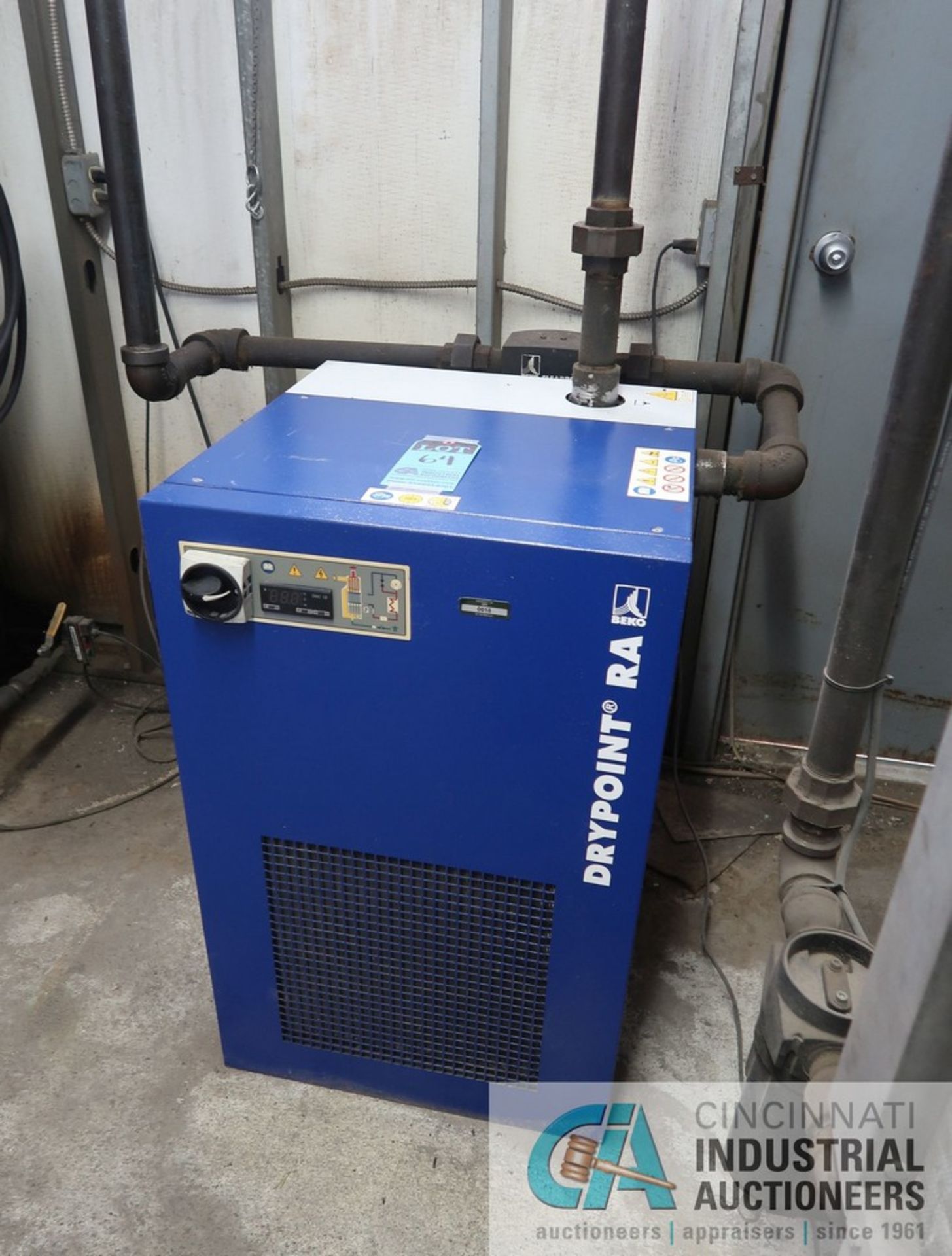 BEKO MODEL RAX200NA-POB REFRIGERATED AIR DRYER; S/N 15S012767 (NEW 2015), WITH BEKO MODEL QUIK- - Image 2 of 8