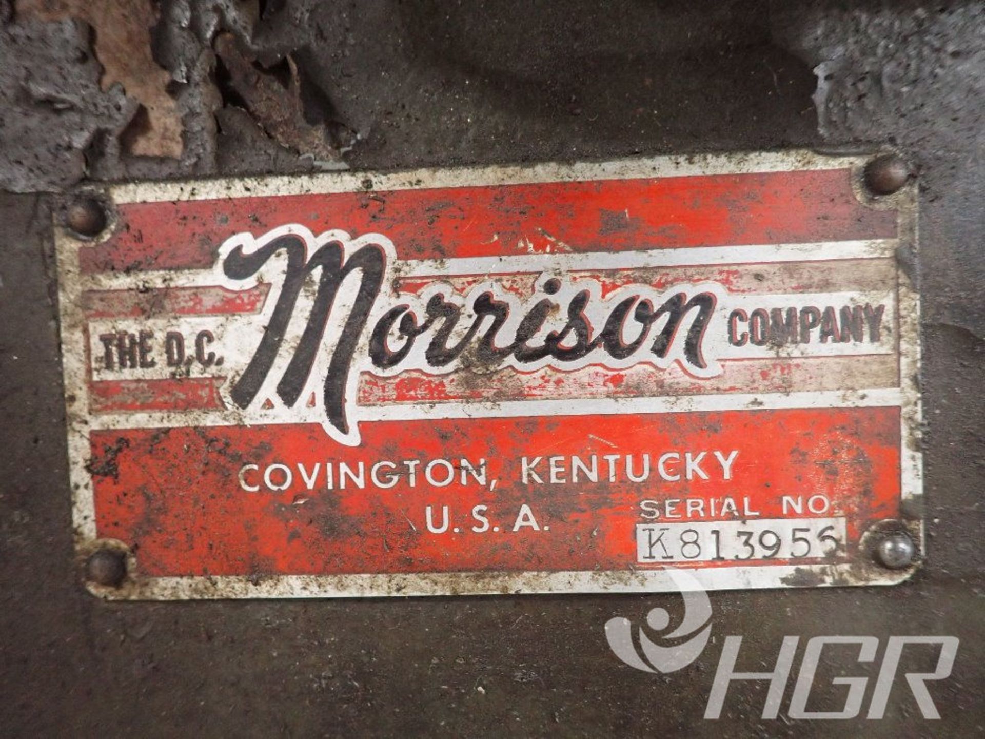 MORRISON KEY SEATER, Model K, Date: 1981; s/n K813956, Approx. Capacity: 24X27, Power: n/a, Details: - Image 3 of 12