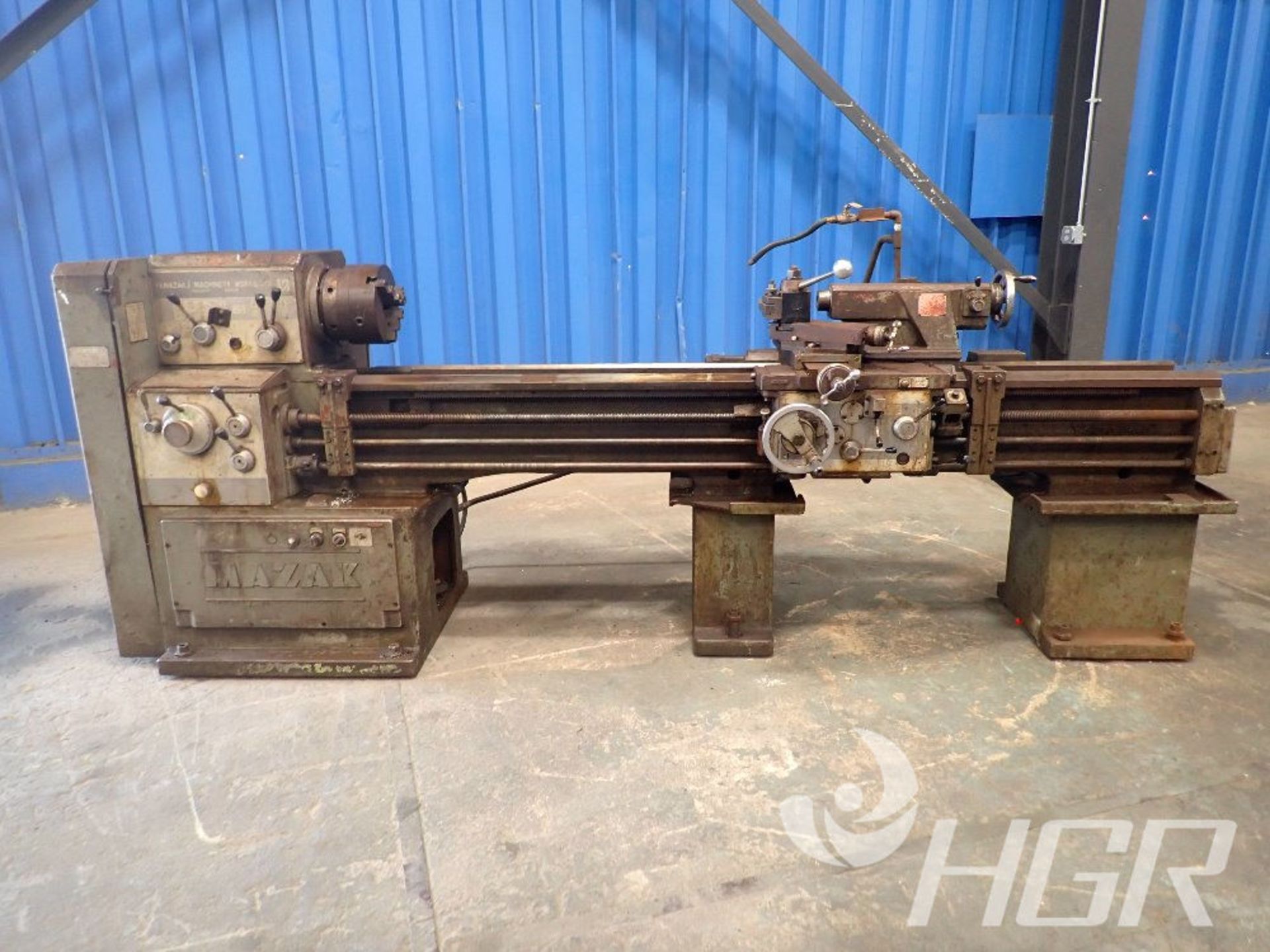 MAZAK GAP BED LATHE, Model n/a, Date: n/a; s/n n/a, Approx. Capacity: 18"X72", Power: n/a, - Image 2 of 17