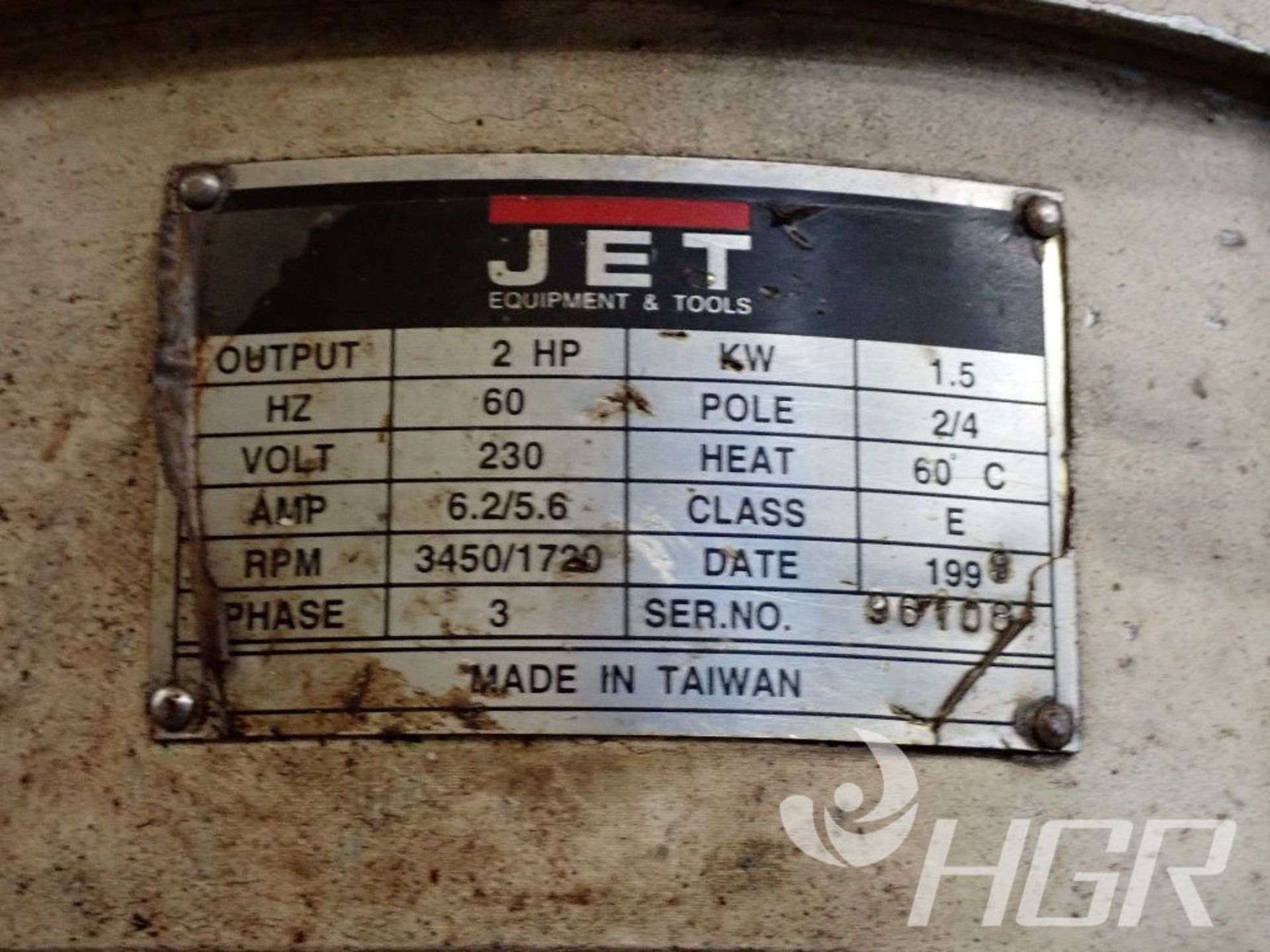 JET VIRTICAL MILL, Model JTM-1, Date: n/a; s/n n/a, Approx. Capacity: 42X9, Power: n/a, Details: - Image 9 of 15