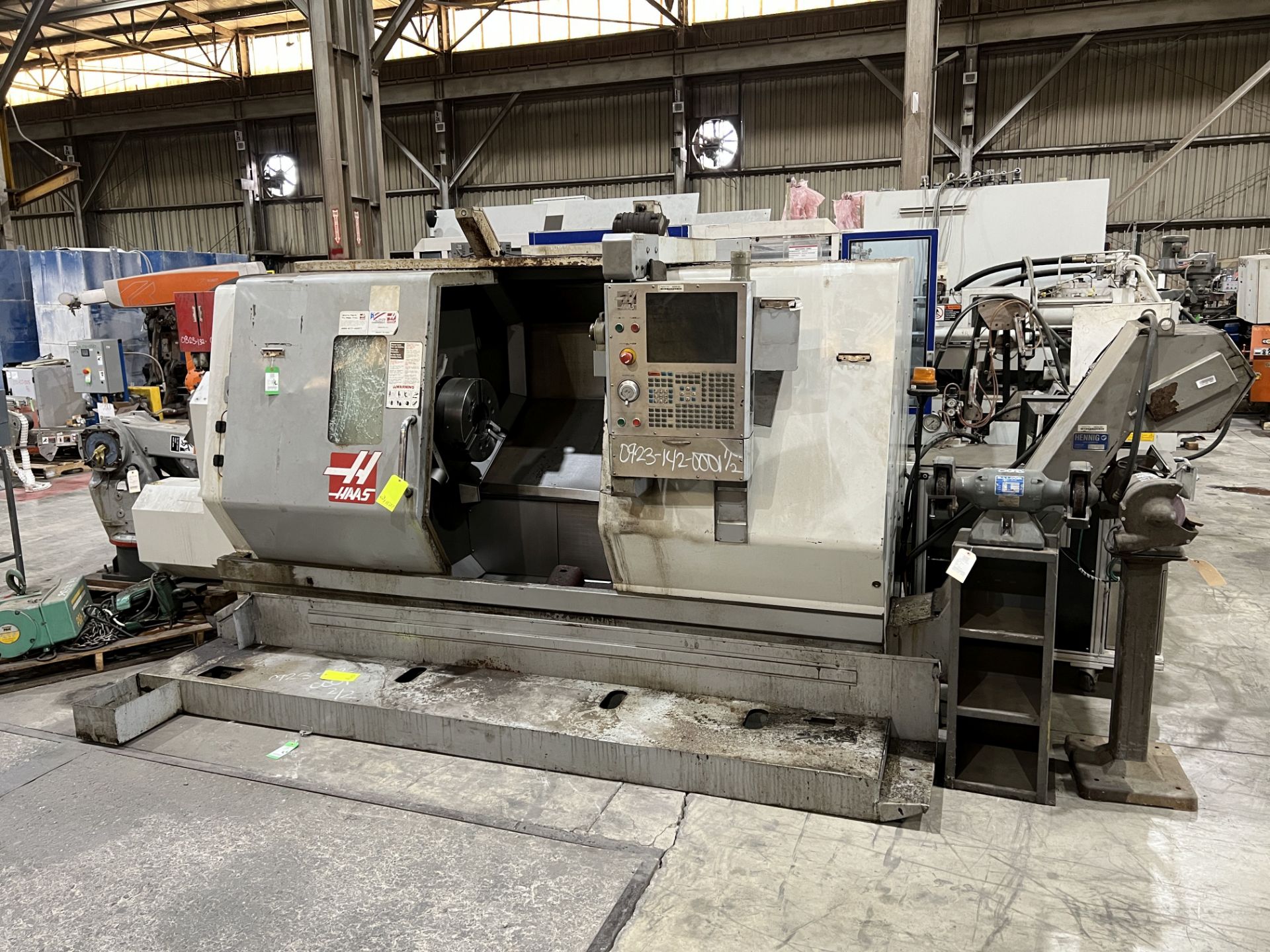 HAAS CNC LATHE, Model SL-30TB, Date: 2006; s/n 3074485, Approx. Capacity: n/a, Power: 3/50/60/208/ - Image 27 of 33