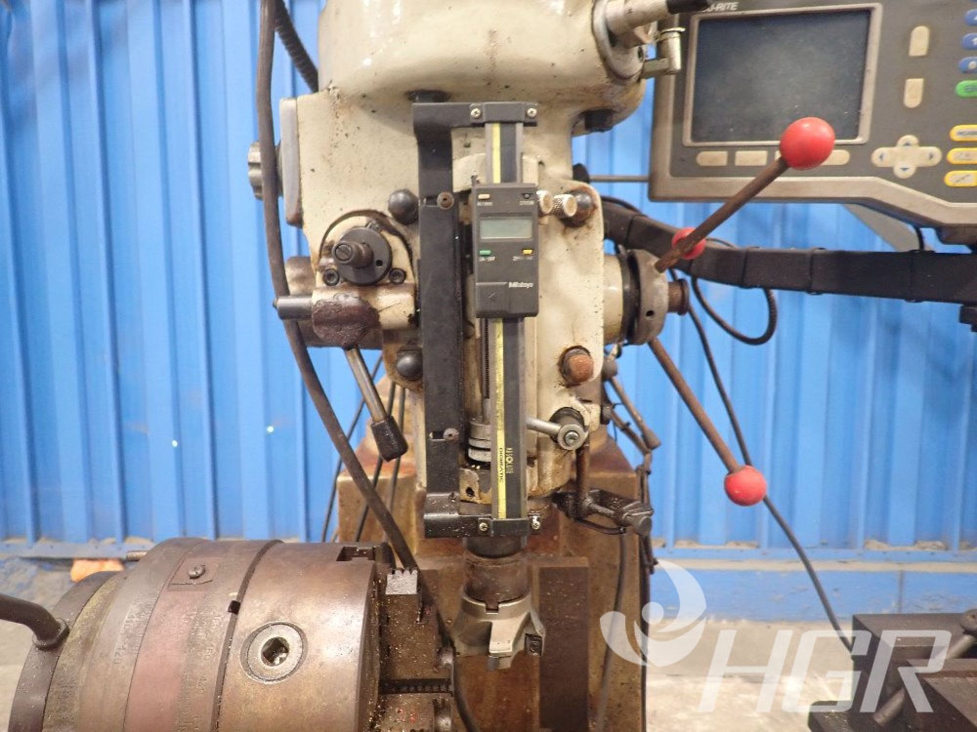 ENCO VERTICAL MILLING MACHINE, Model 100-159, Date: 2012; s/n 460678, Approx. Capacity: 10"X54', - Image 6 of 14