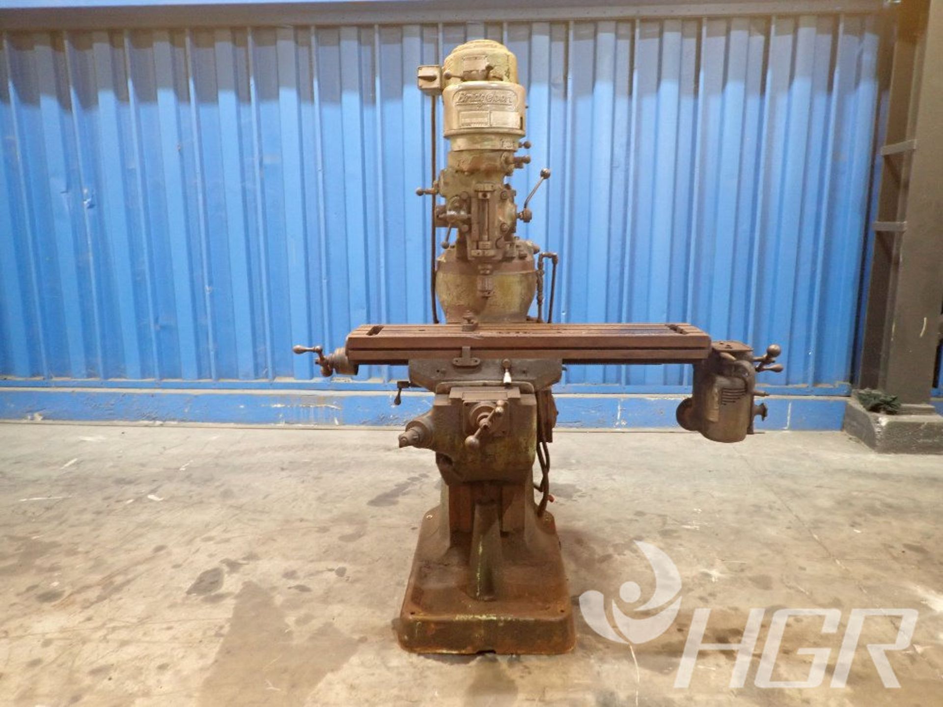 BRIDGEPORT VERTICAL MILL, Model n/a, Date: n/a; s/n J-56485, Approx. Capacity: 42X9, Power: n/a, - Image 2 of 13