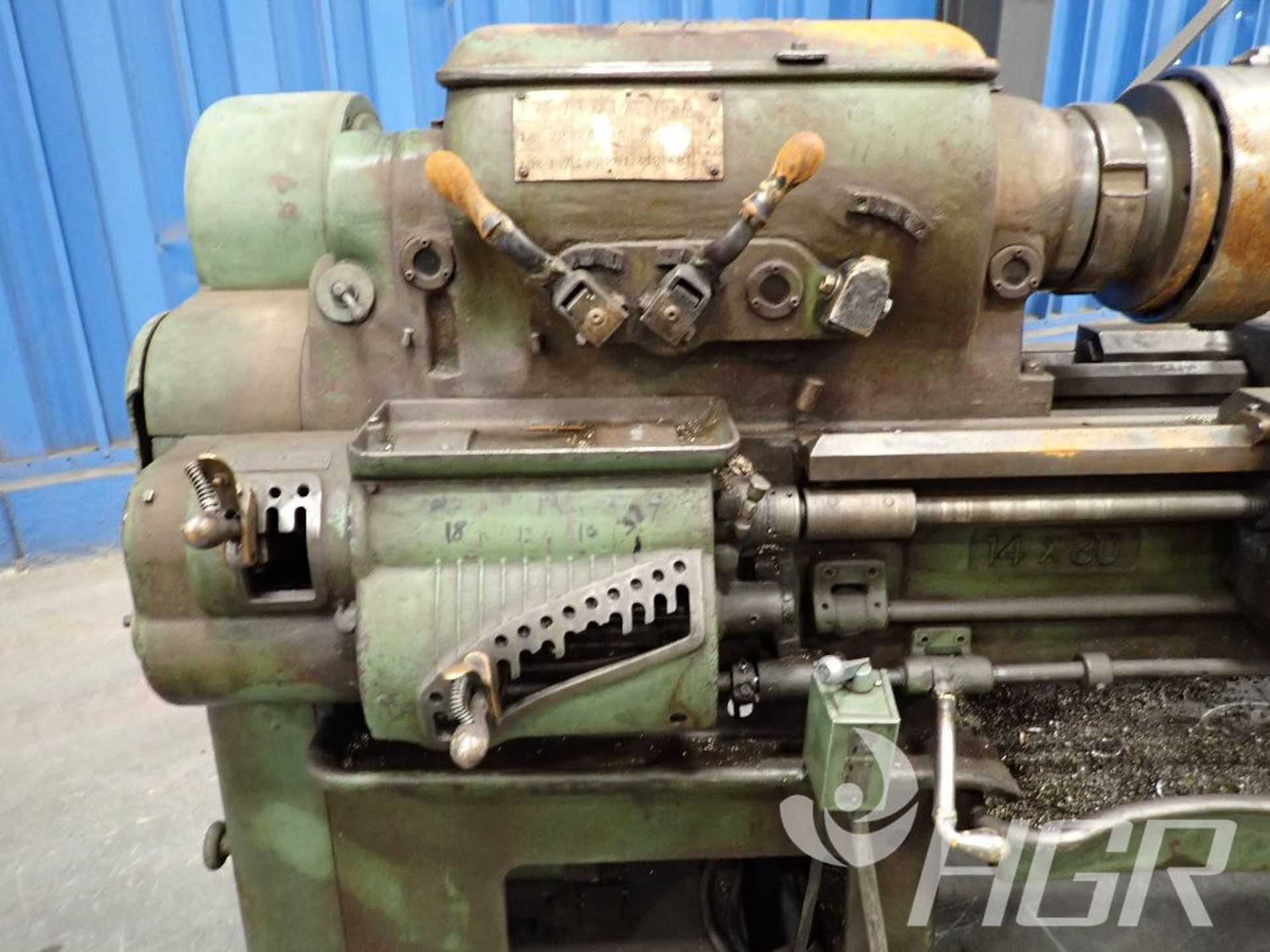 HENDEY LATHE, Model n/a, Date: n/a; s/n n/a, Approx. Capacity: 14"x30", Power: n/a, Details: 10" 3 - Image 18 of 25