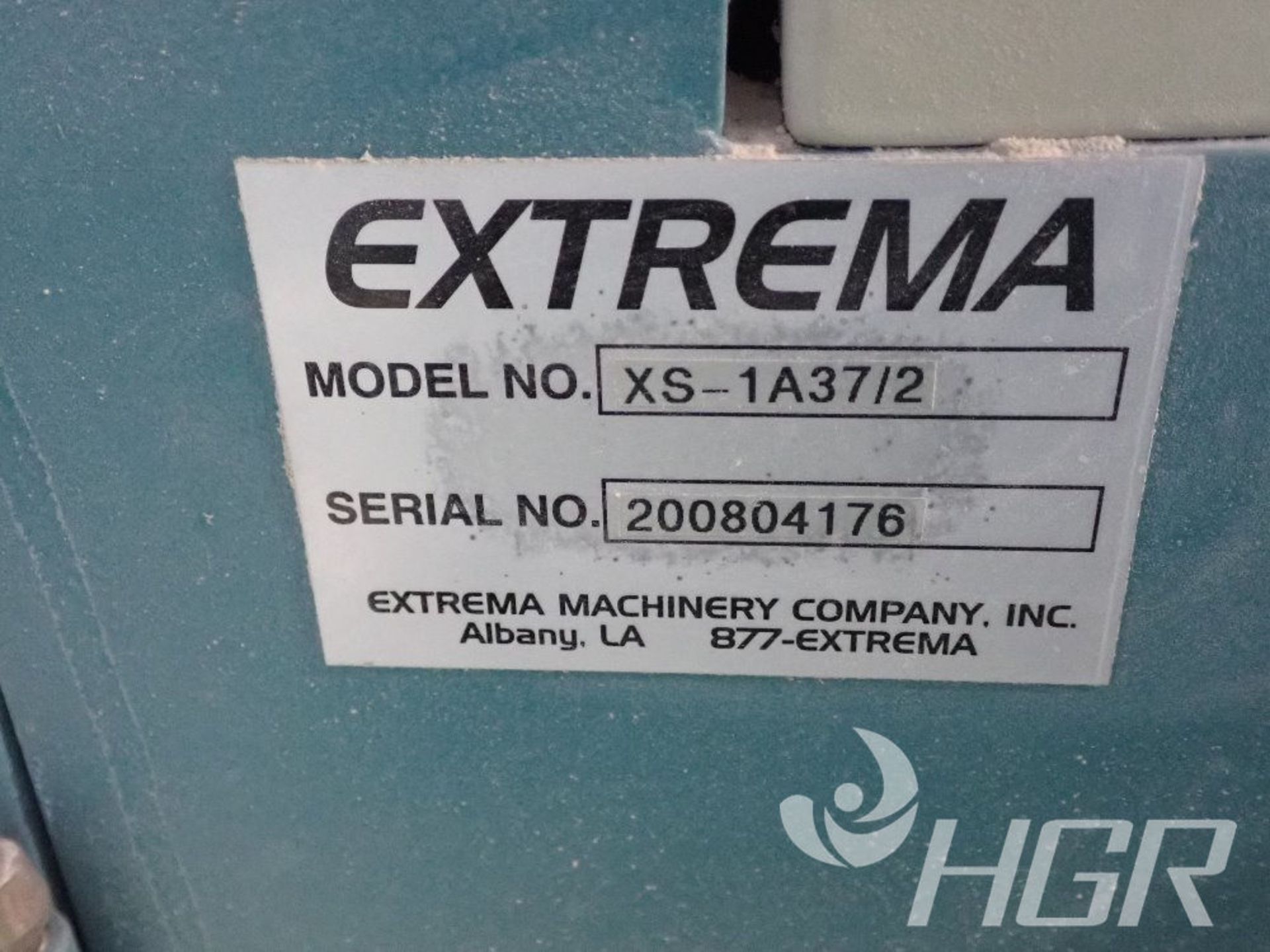 EXTREMA SANDER, Model XS-1A37/2, Date: 2008; s/n 2300804176, Approx. Capacity: 42X36, Power: n/a, - Image 3 of 13