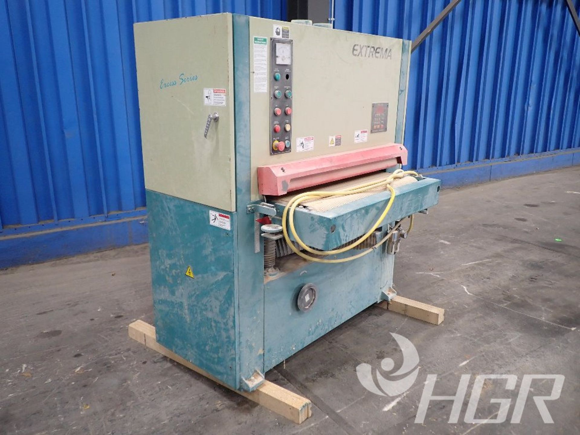 EXTREMA SANDER, Model XS-1A37/2, Date: 2008; s/n 2300804176, Approx. Capacity: 42X36, Power: n/a,