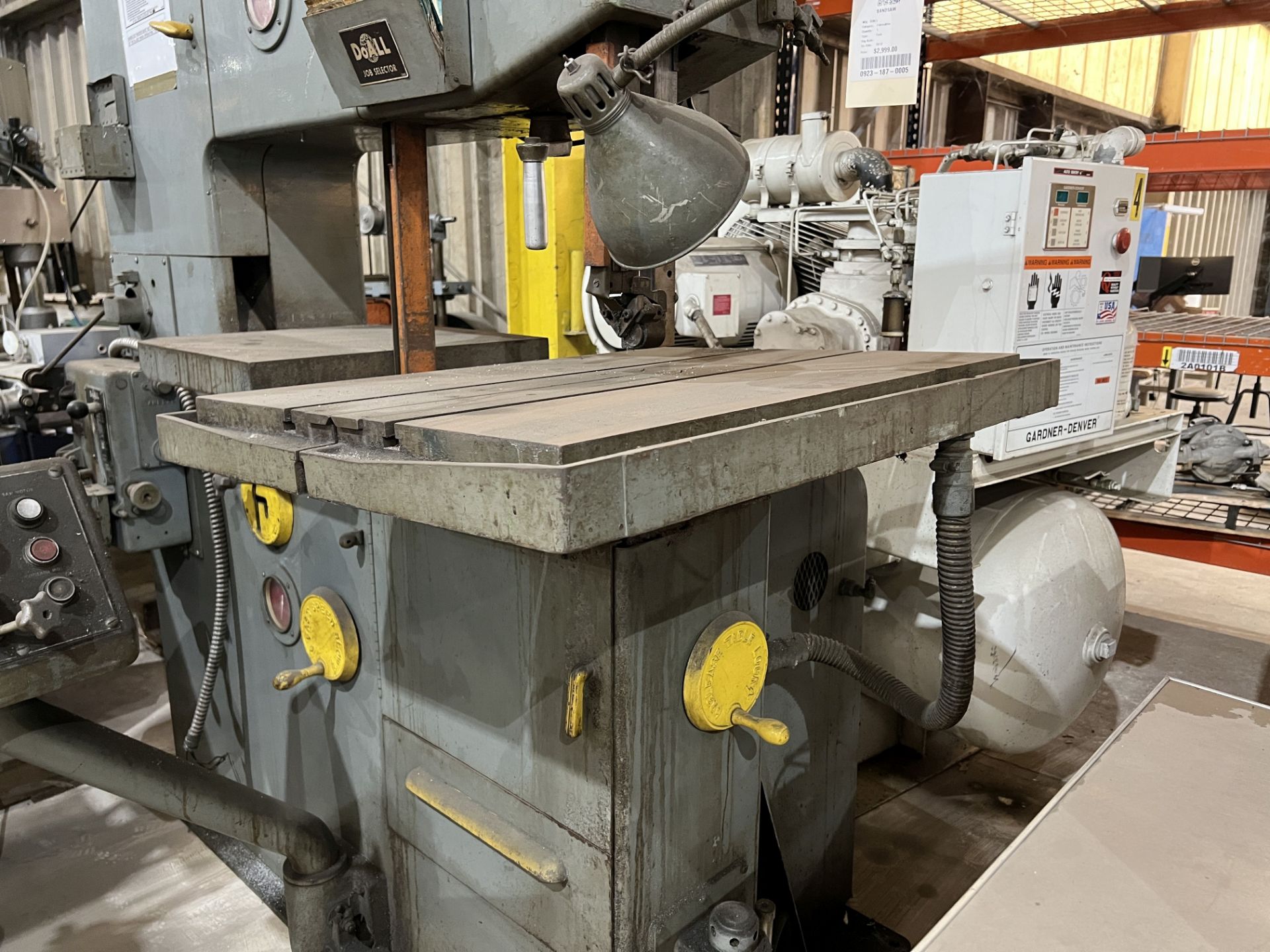 DOALL BANDSAW, Model 3612-3. , Date: n/a; s/n 153-691067, Approx. Capacity: 16", Power: n/a, - Image 27 of 29