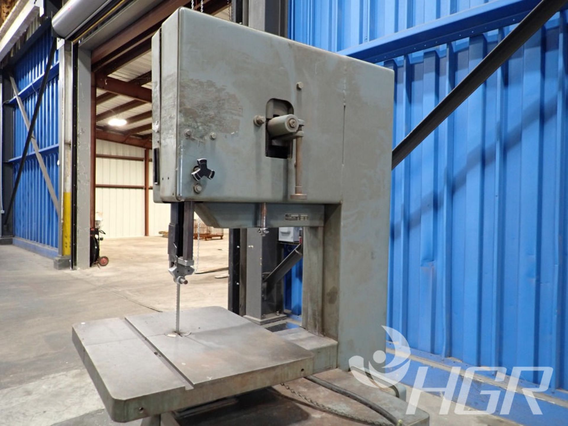 DELTA VERTICAL BAND SAW , Model 28-654, Date: n/a; s/n 88FA2262, Approx. Capacity: 20X8, Power: 3/ - Image 8 of 8