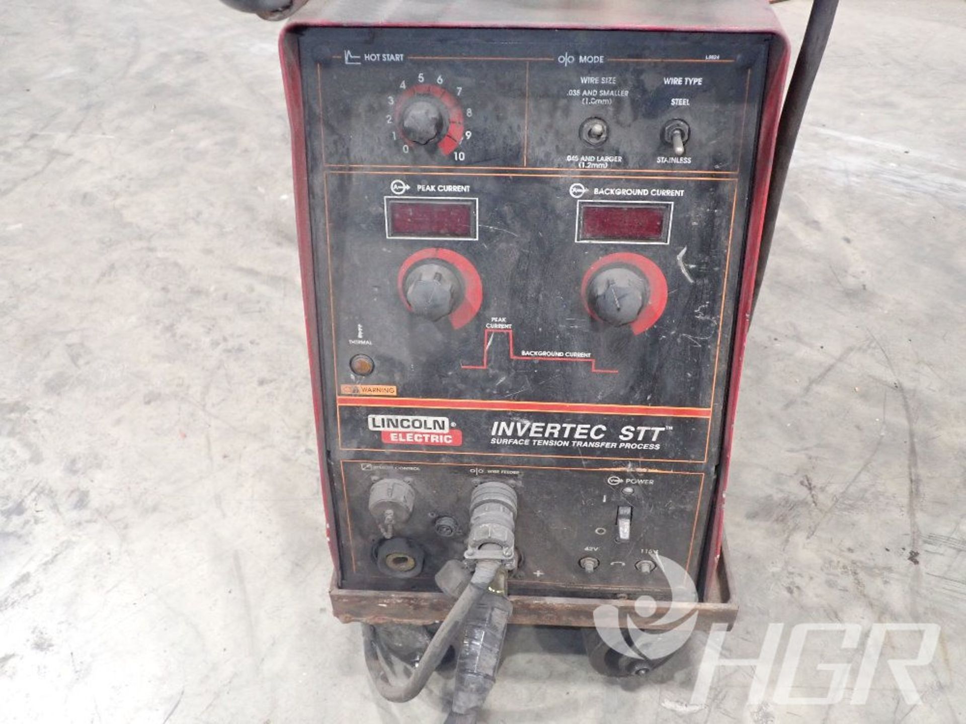 LINCOLN ELECTRIC WELDING MACHINE, Model INVERTEC STT, Date: n/a; s/n U1950902209, Approx. - Image 6 of 12