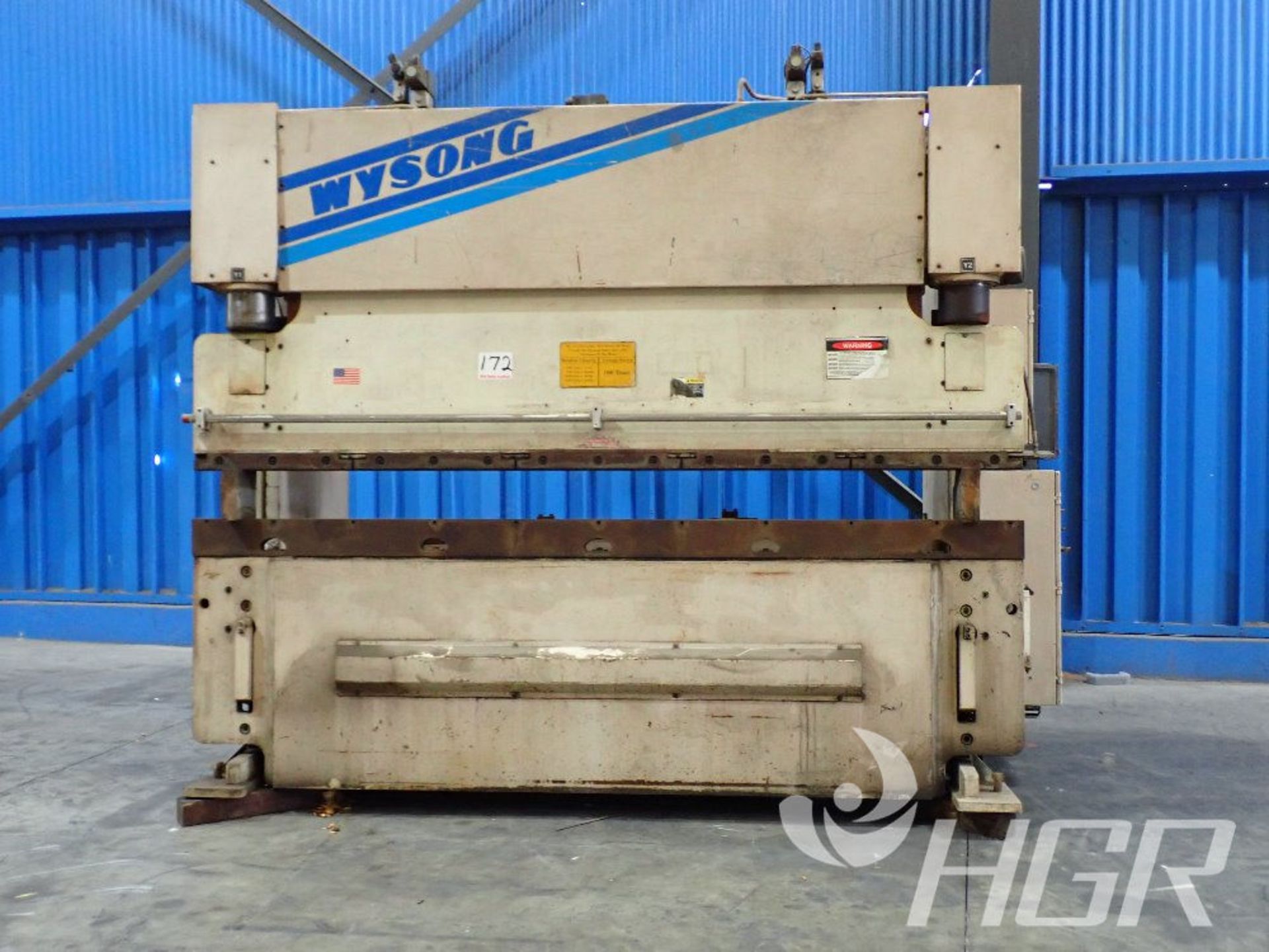 WYSONG CNC PRESS BRAKE, Model PHP100-120, Date: n/a; s/n HPB46-127-X, Approx. Capacity: 100 TON 10', - Image 2 of 25