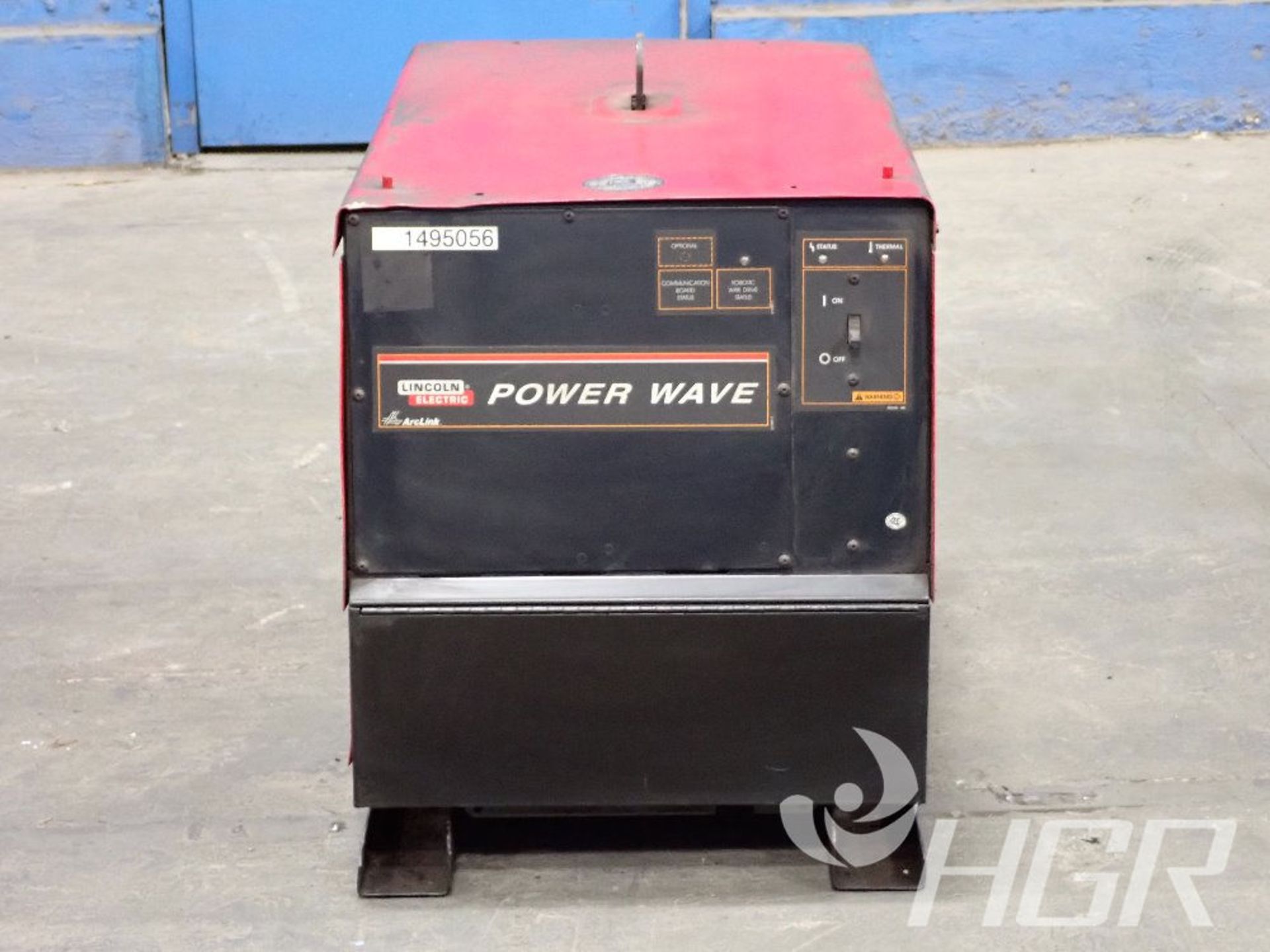 LINCOLN ELECTRIC WELDER, Model POWER WAVE 455M, Date: n/a; s/n SPLC4230441050709092, Approx. - Image 2 of 8