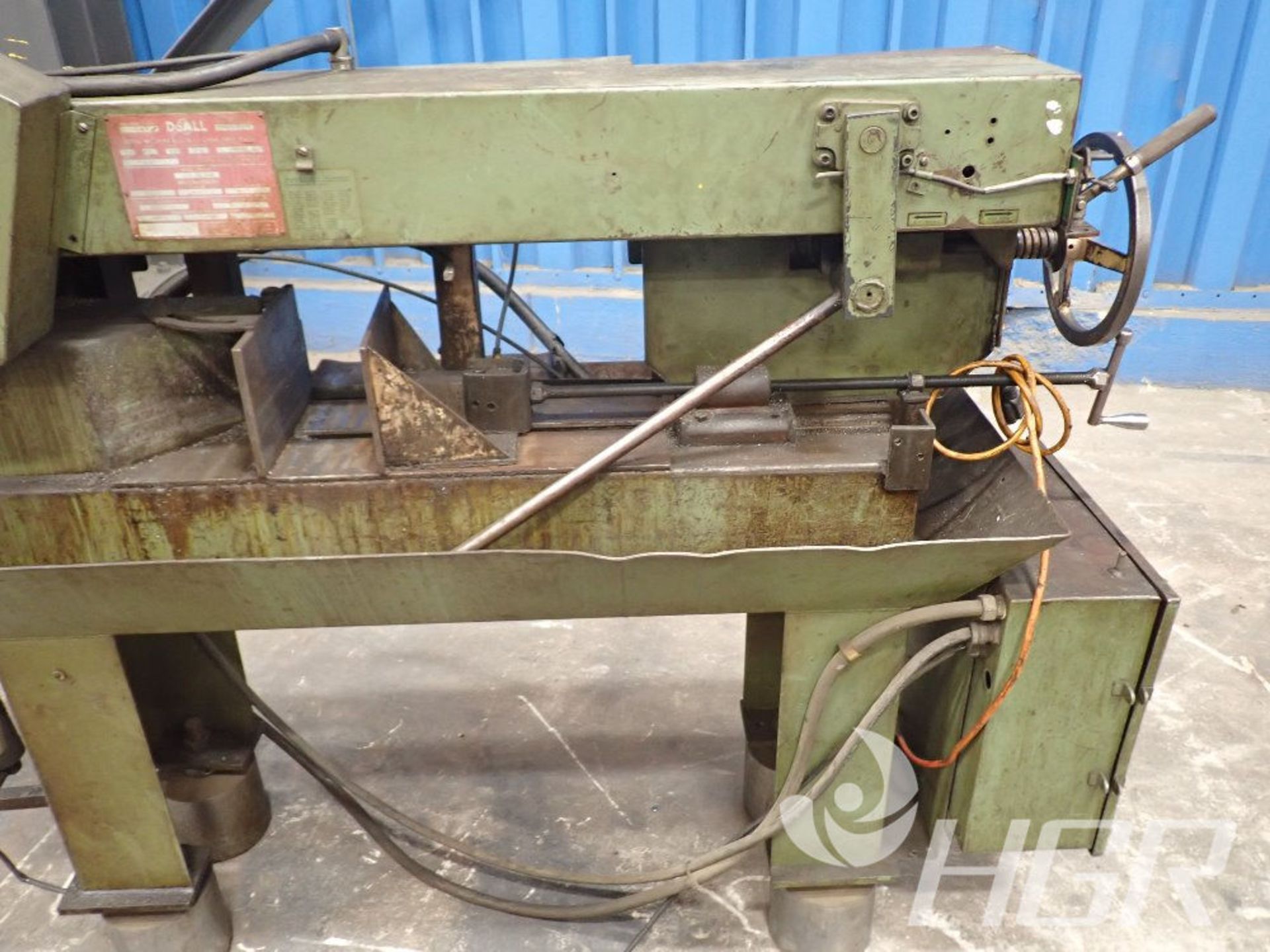 DO ALL HORIZONTAL BANDSAW, Model C-4, Date: n/a; s/n 234-773309, Approx. Capacity: 18", Power: 3/ - Image 8 of 19