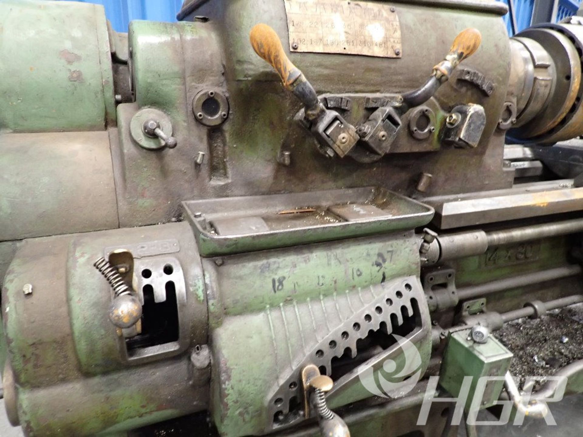 HENDEY LATHE, Model n/a, Date: n/a; s/n n/a, Approx. Capacity: 14"x30", Power: n/a, Details: 10" 3 - Image 19 of 25