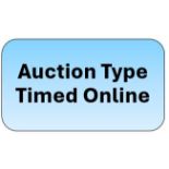IMPORTANT NOTICE – This is a timed online auction.