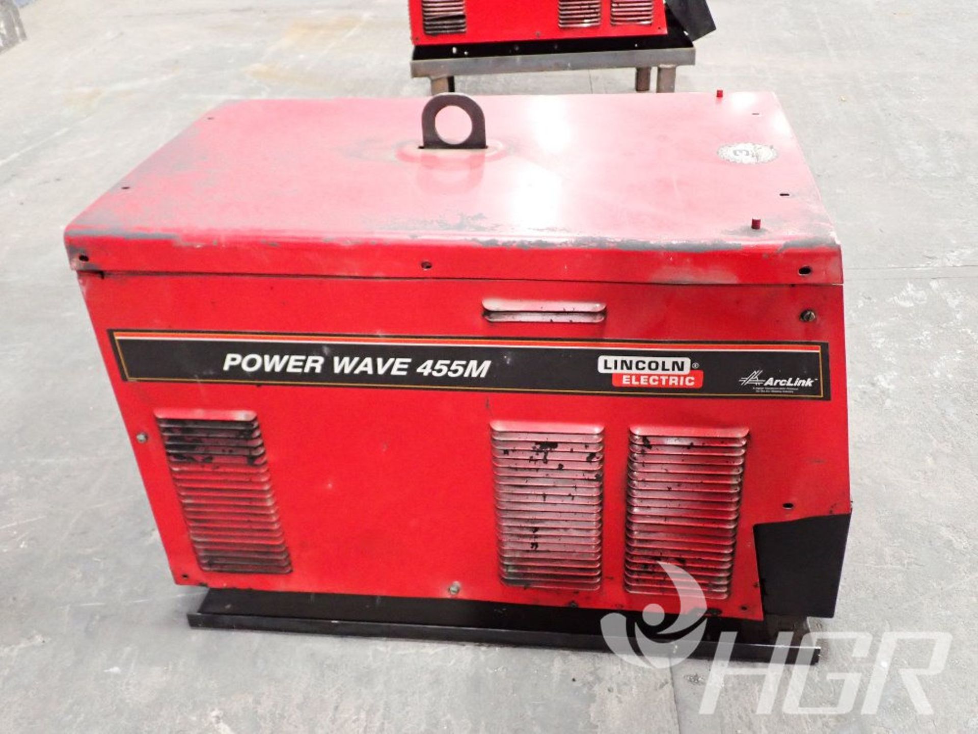 LINCOLN ELECTRIC WELDER, Model POWER WAVE 455M, Date: n/a; s/n SPLC4230441050709092, Approx. - Image 5 of 8